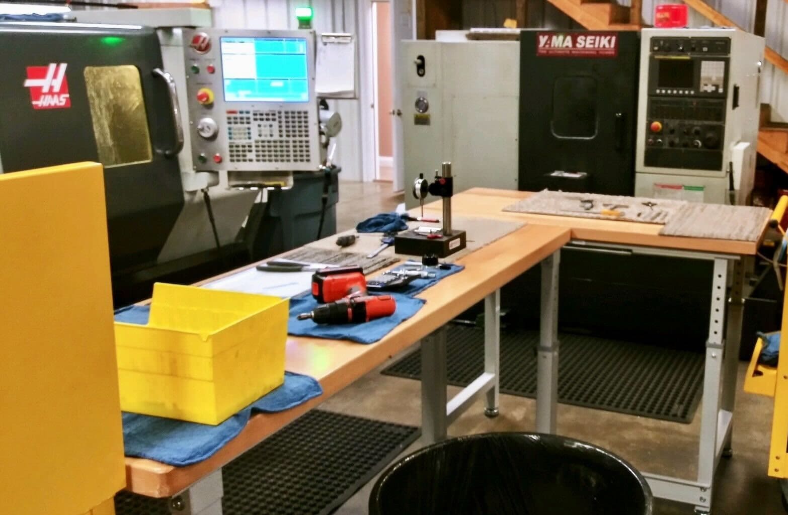 Yama Seiki GLS-2000 CNC Lathe, 2012 - 8" Chuck, Hyd. Tailstock, Barfeed Interface - Image 7