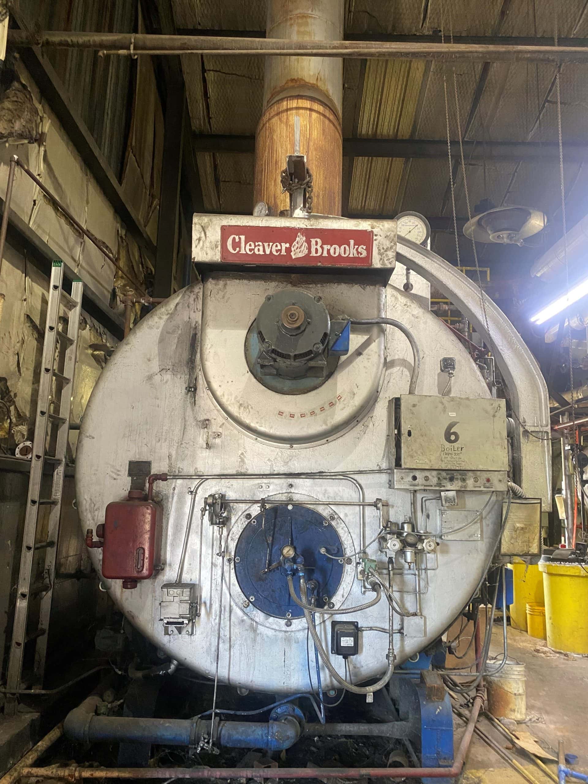 Cleaver Brooks CB760-500 Fire Tube Boiler, 1965