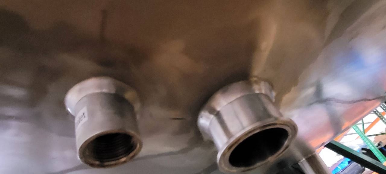G & F 500 Gallon V Rotor Mixer Stainless Steel 1HP - NEVER USED - Image 7