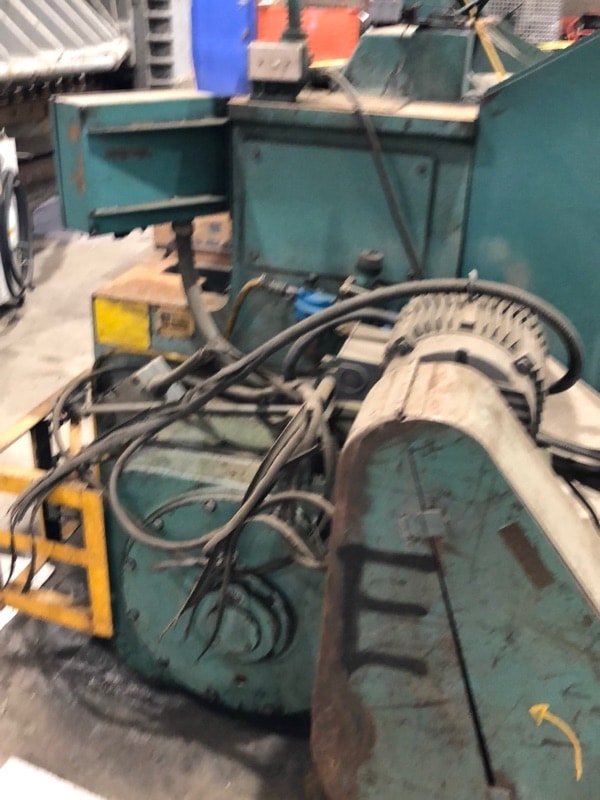 3/16" X 12' Wysong 7-144 Shear, 3 Support Arms, 18 Hold Downs - Image 9