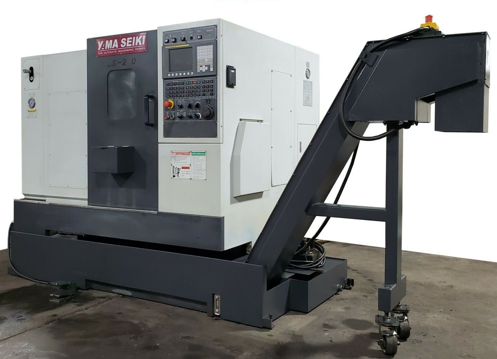 Yama Seiki GLS-2000 CNC Lathe, 2012 - 8" Chuck, Hyd. Tailstock, Barfeed Interface - Image 2