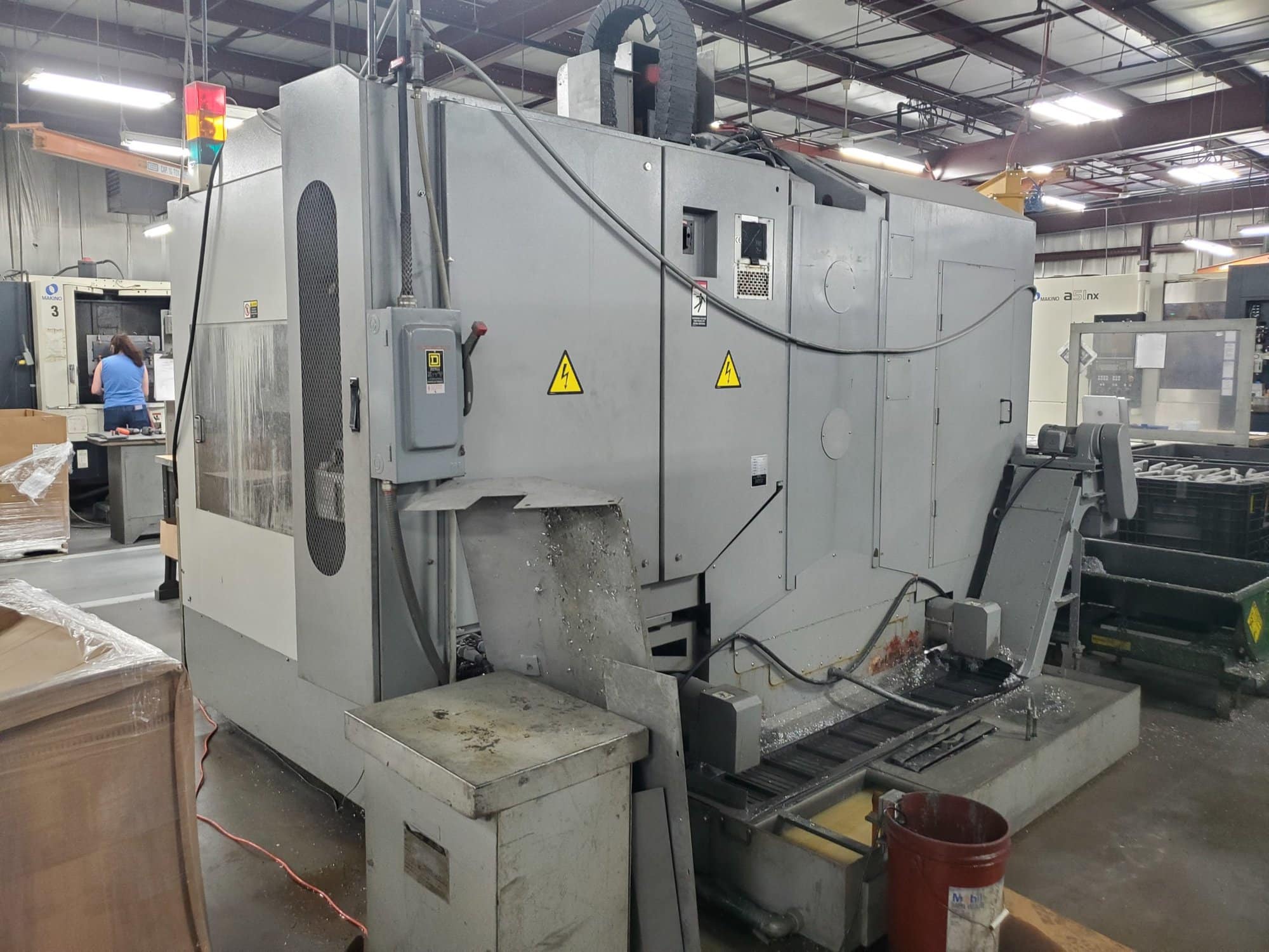 Leadwell MV-50i VMC, 2005 - 50" x 25" Travels, Fanuc 18i-MB - Image 2
