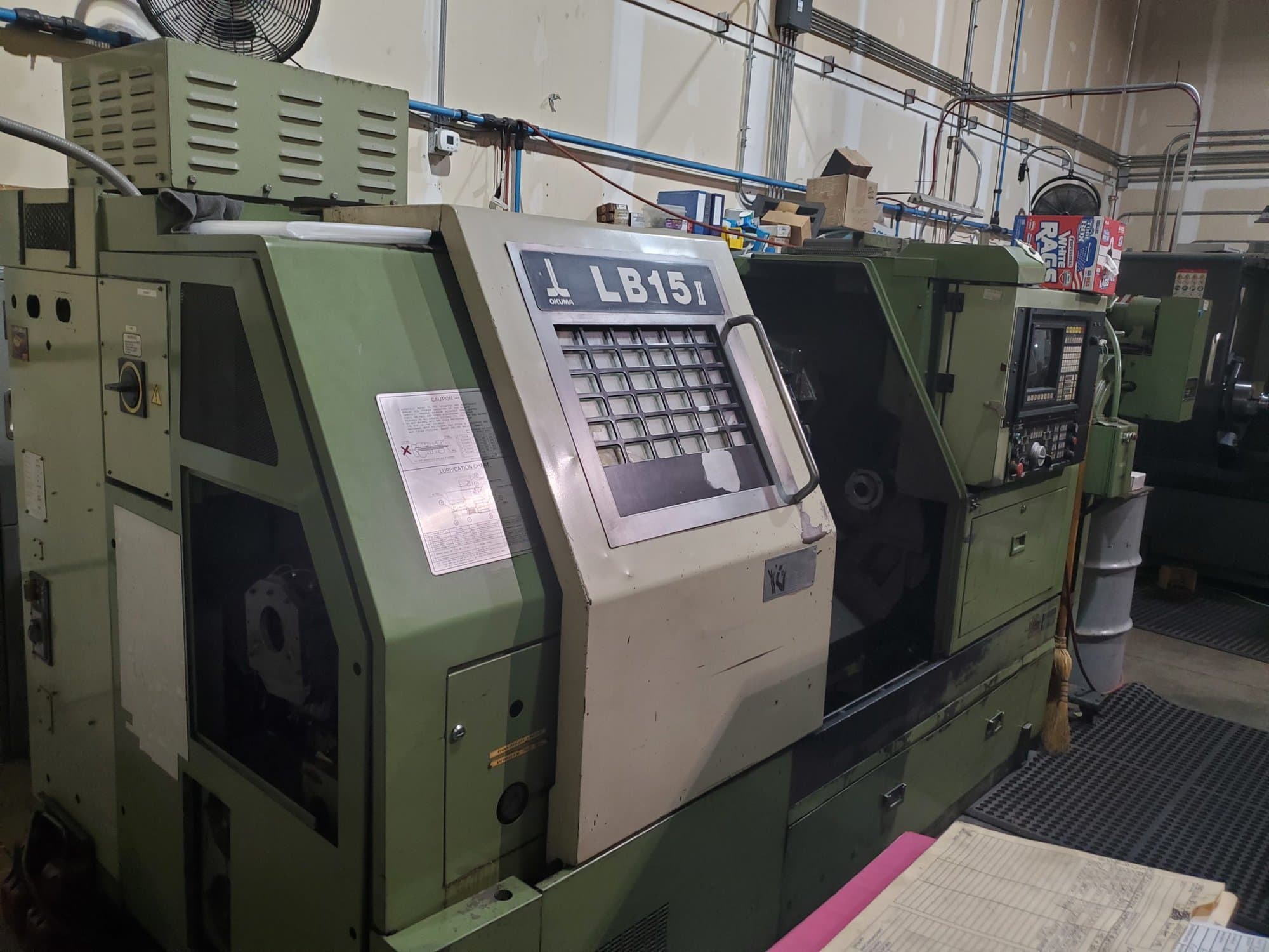 Okuma LB15 II CNC Lathe, 1988 - Nice Condition