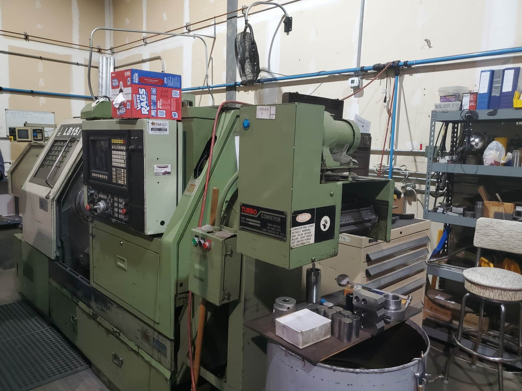 Okuma LB15 II CNC Lathe, 1988 - Nice Condition - Image 5