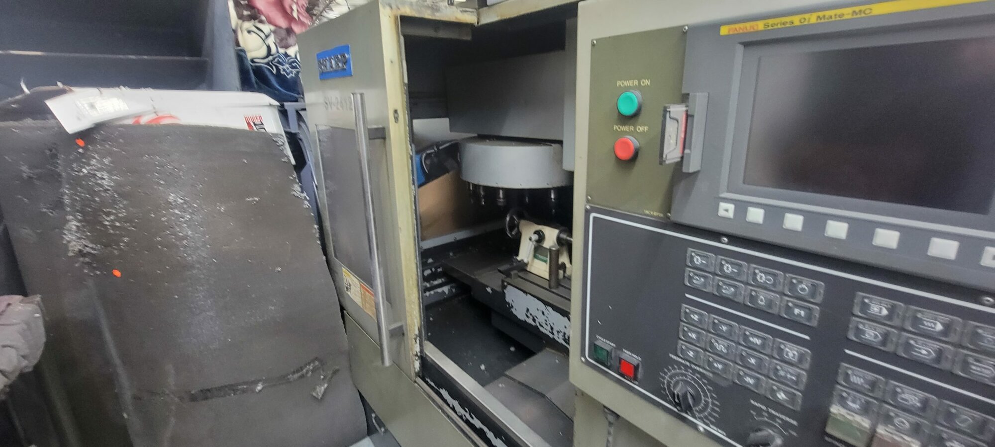 Sharp SV-2412S VMC, 2011 - 4th Axis Rotary Included, Rigid Tapping, Available Immediately - Image 2