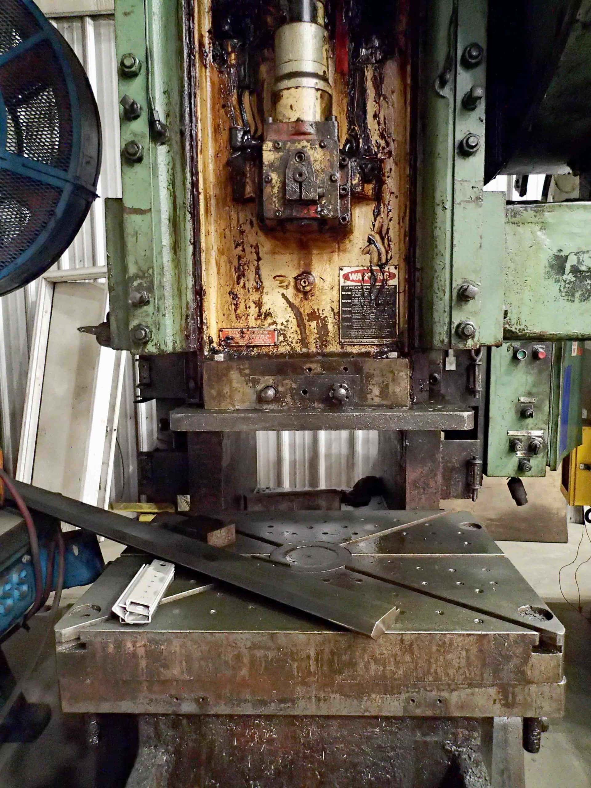 110 Ton Clearing OBI Press- Model 110-P-701- 6" Stroke, 18" Shut Height - Image 2