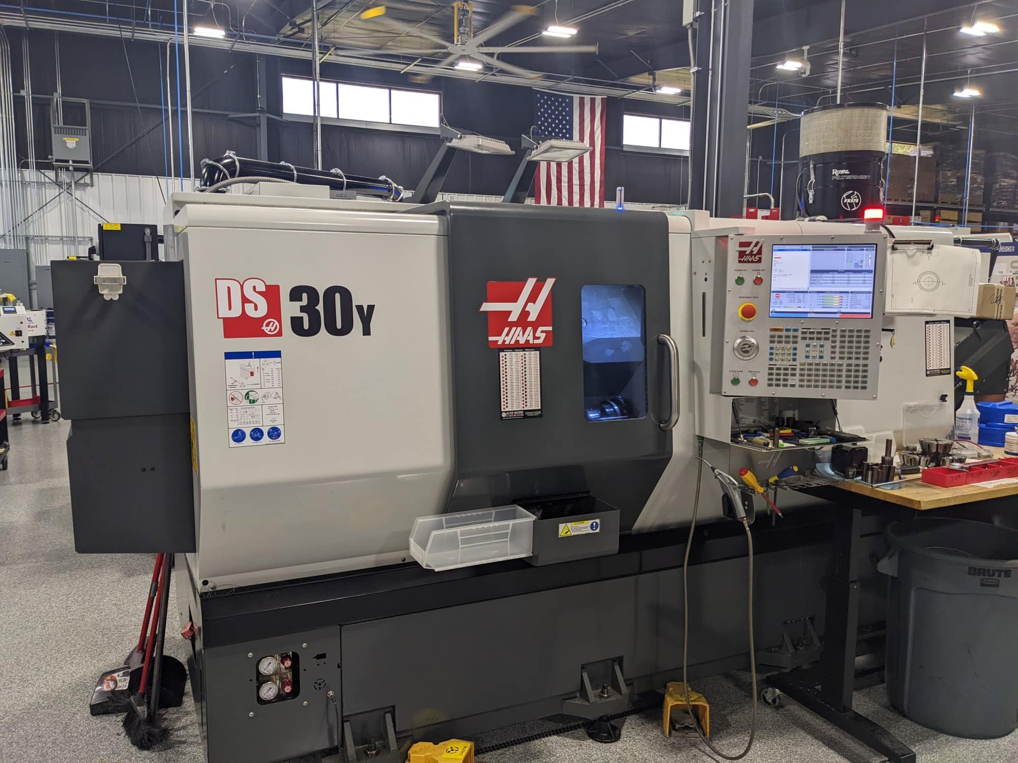 Haas DS-30Y CNC Lathe, 2019 - Sub Spindle, Y Axis, WIPS