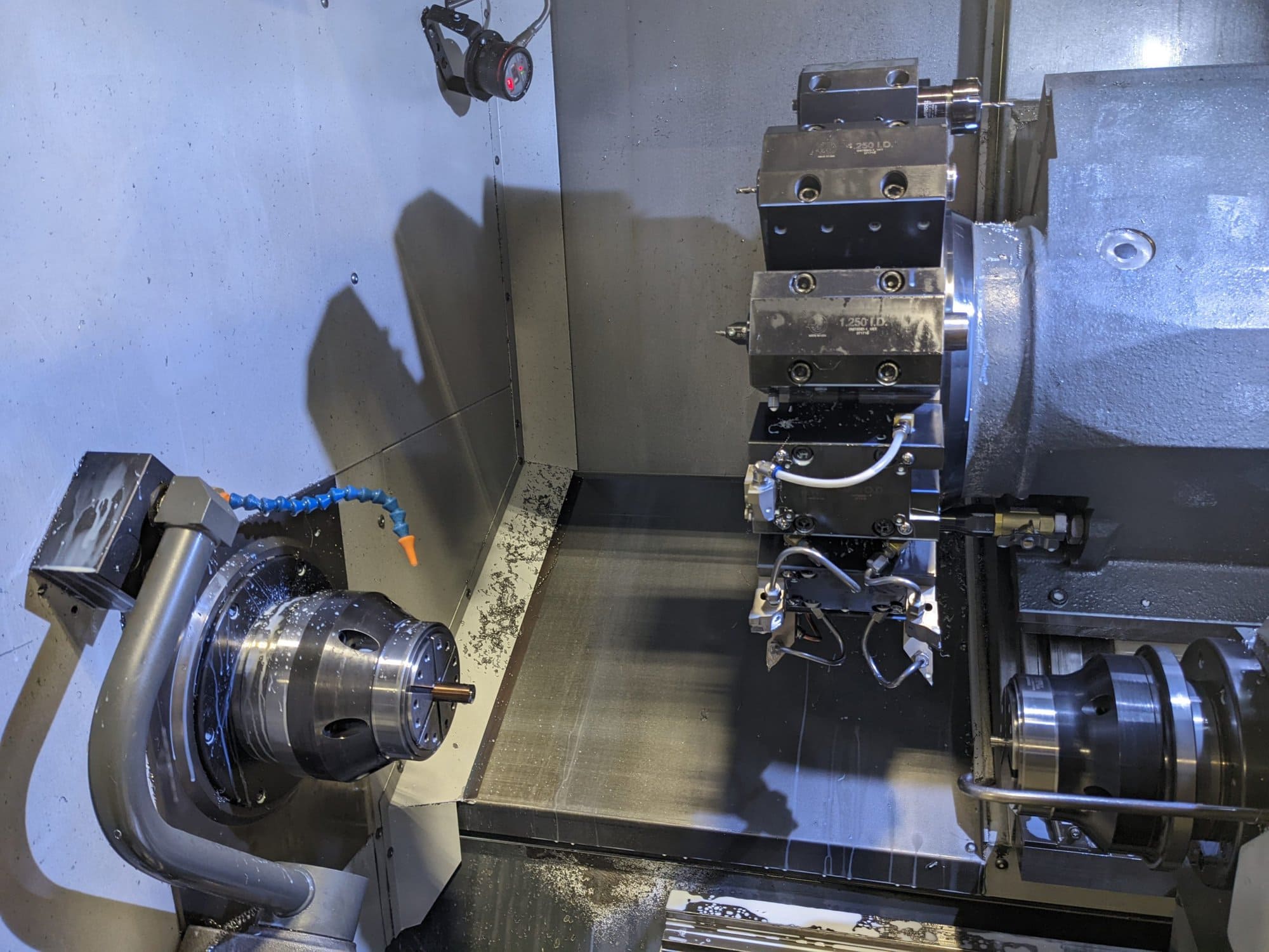 Haas DS-30Y CNC Lathe, 2019 - Sub Spindle, Y Axis, WIPS - Image 3