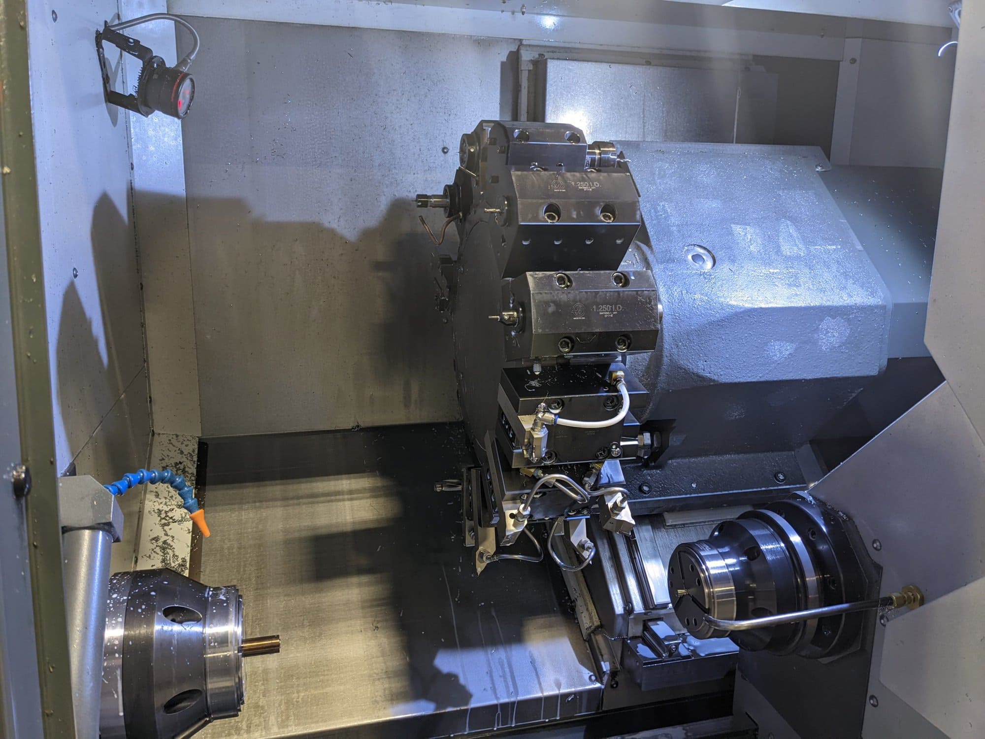 Haas DS-30Y CNC Lathe, 2019 - Sub Spindle, Y Axis, WIPS - Image 2