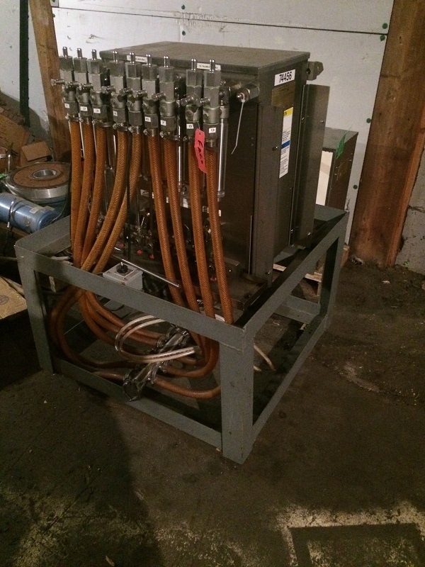 Filamatic Model DAB-32-4 4 Head Volumetric Filling Unit - Image 3