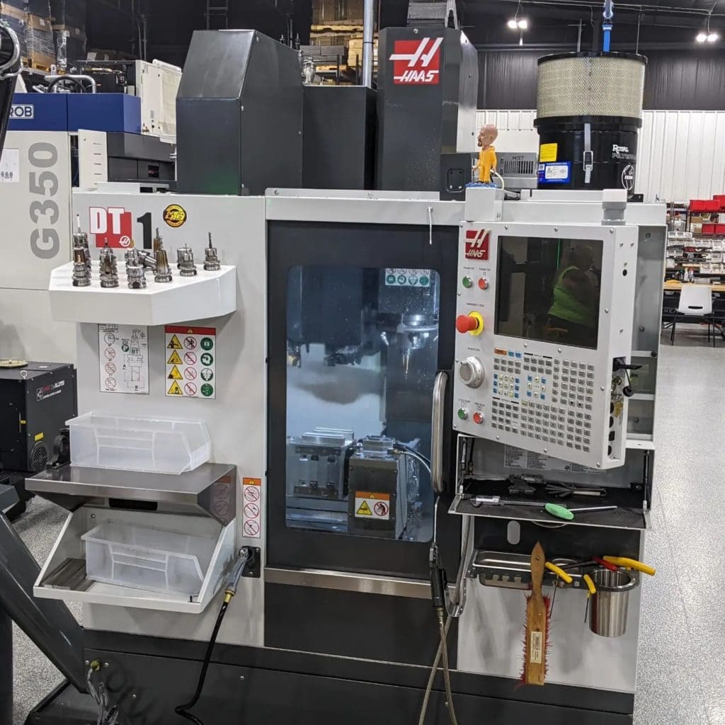Haas DT-1 VMC, 2019 - 4th Axis Ready, WIPS, HSM, 15K RPM Spindle