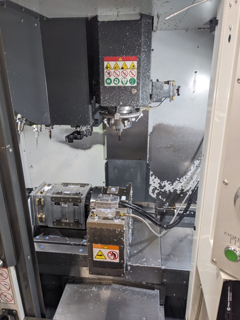 Haas DT-1 VMC, 2019 - 4th Axis Ready, WIPS, HSM, 15K RPM Spindle - Image 3