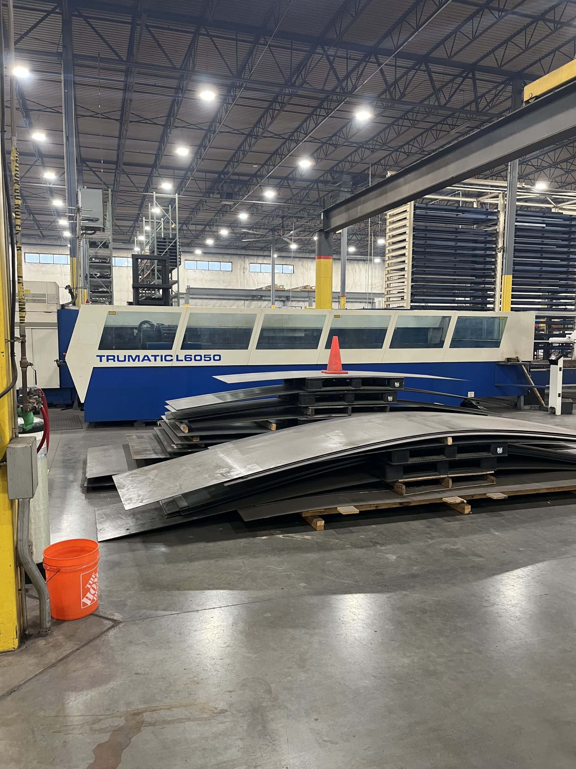 5000 watt Trumpf Trumatic L6050 CO2 Laser, 2005 6' x 20' - Image 2