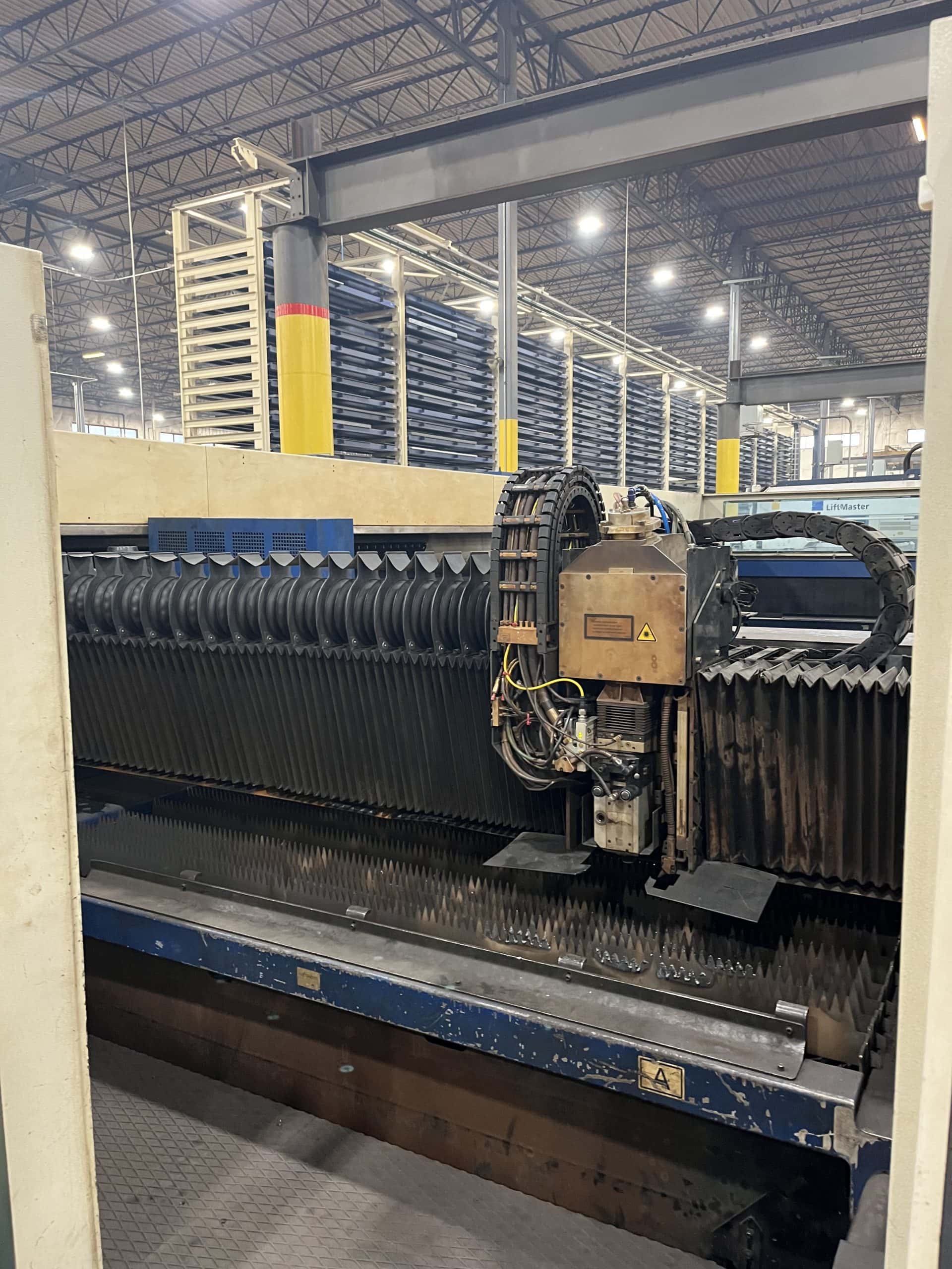 5000 watt Trumpf Trumatic L6050 CO2 Laser, 2005 6' x 20' - Image 9