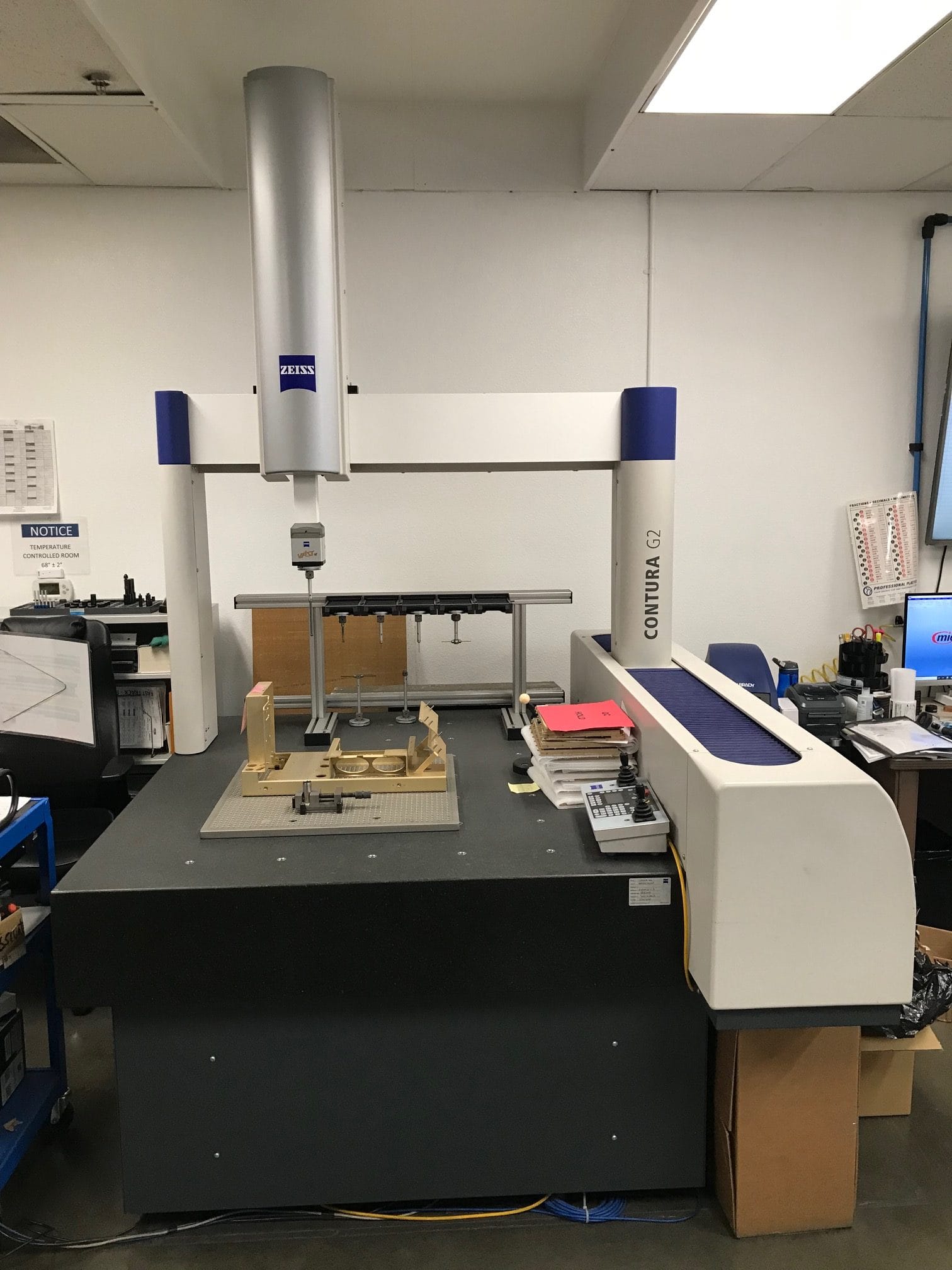 Zeiss Contura G2 CMM, 2014 -Calypso Software, Probe Kit,Monitor