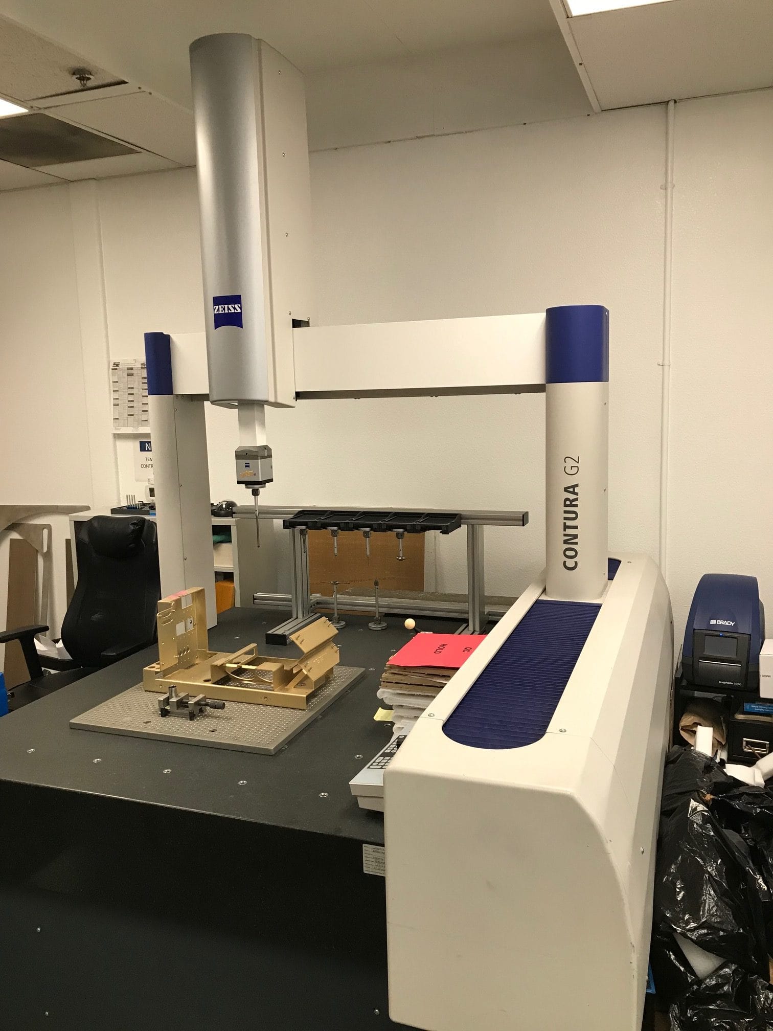 Zeiss Contura G2 CMM, 2014 -Calypso Software, Probe Kit,Monitor - Image 2