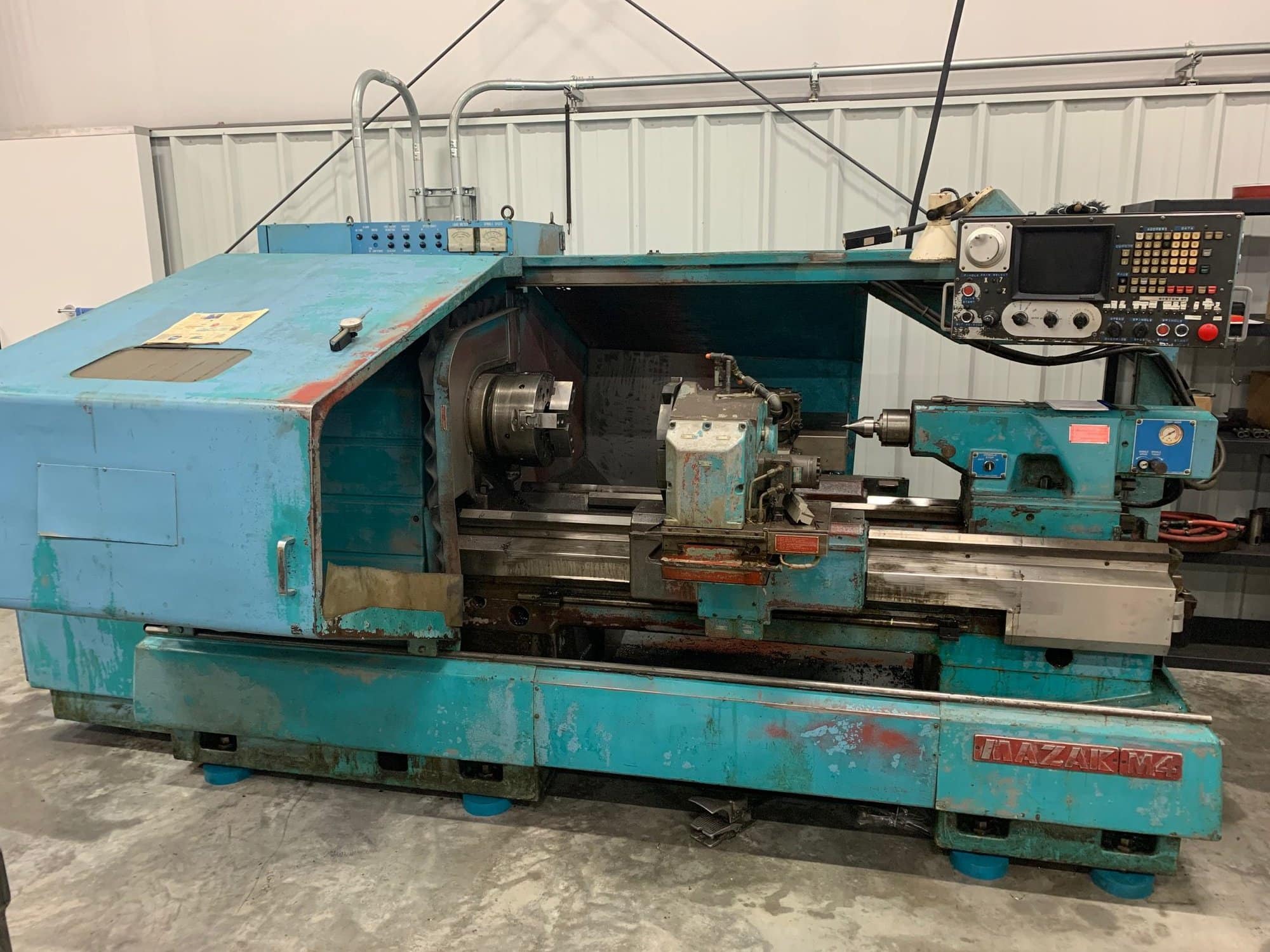 Mazak M4 1000 CNC Lathe, 1984 - Known Issues, Available Immediately