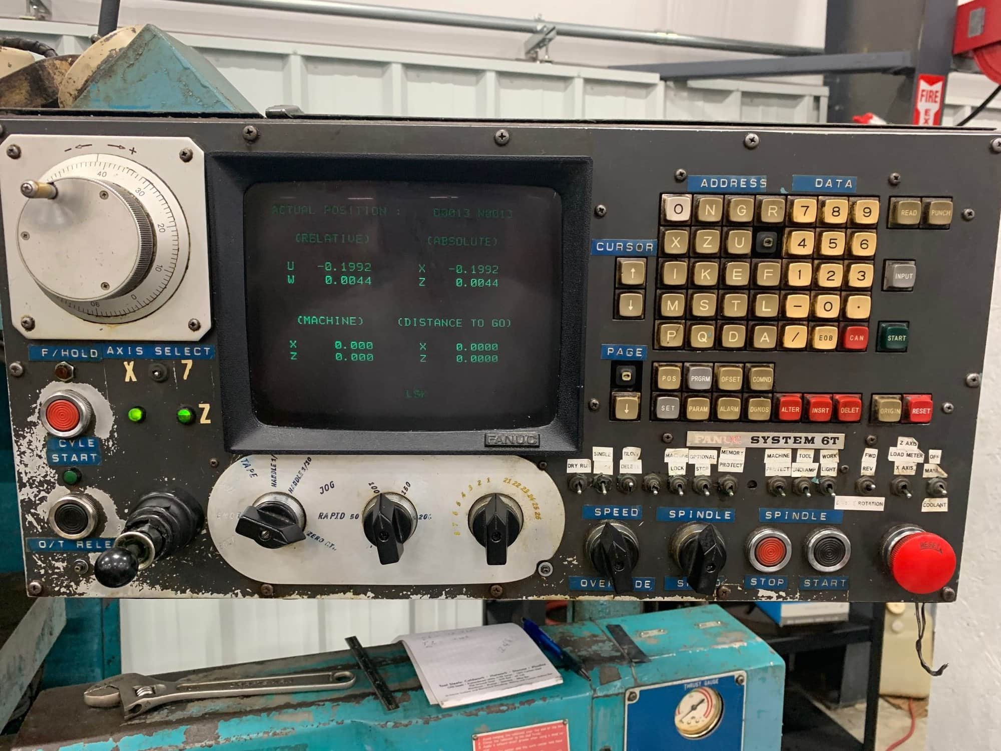 Mazak M4 1000 CNC Lathe, 1984 - Known Issues, Available Immediately - Image 2