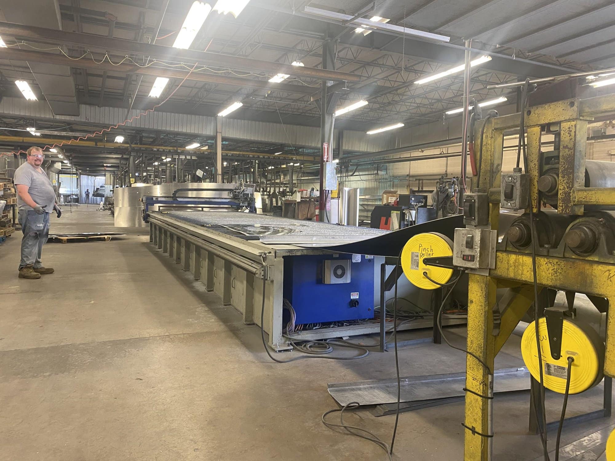 6' x 24' Messer Edgemax CNC Plasma Hypertherm HSD 130, 2008