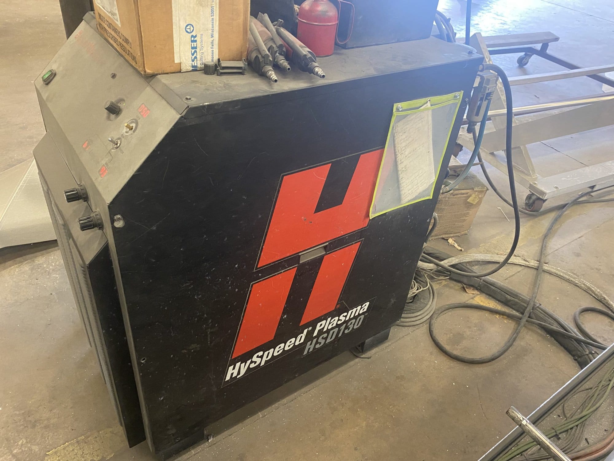 6' x 24' Messer Edgemax CNC Plasma Hypertherm HSD 130, 2008 - Image 7