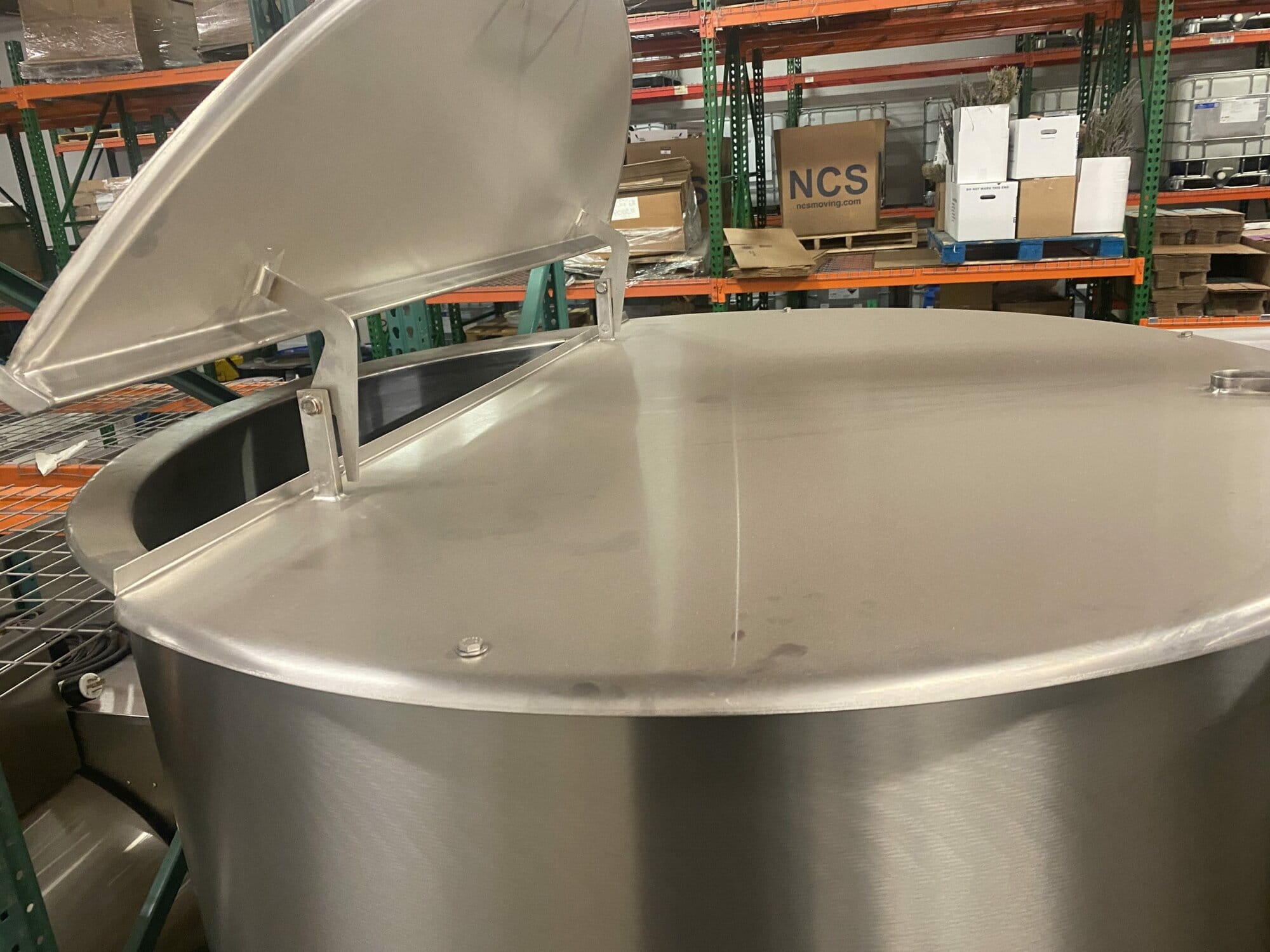 G & F 500 Gallon V Rotor Mixer Stainless Steel 1HP - NEVER USED - Image 2