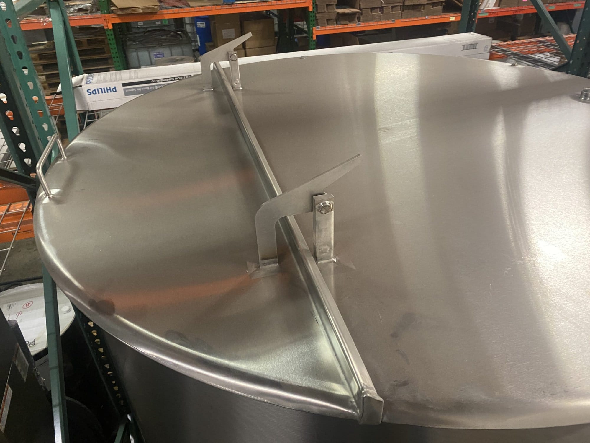 G & F 500 Gallon V Rotor Mixer Stainless Steel 1HP - NEVER USED - Image 4