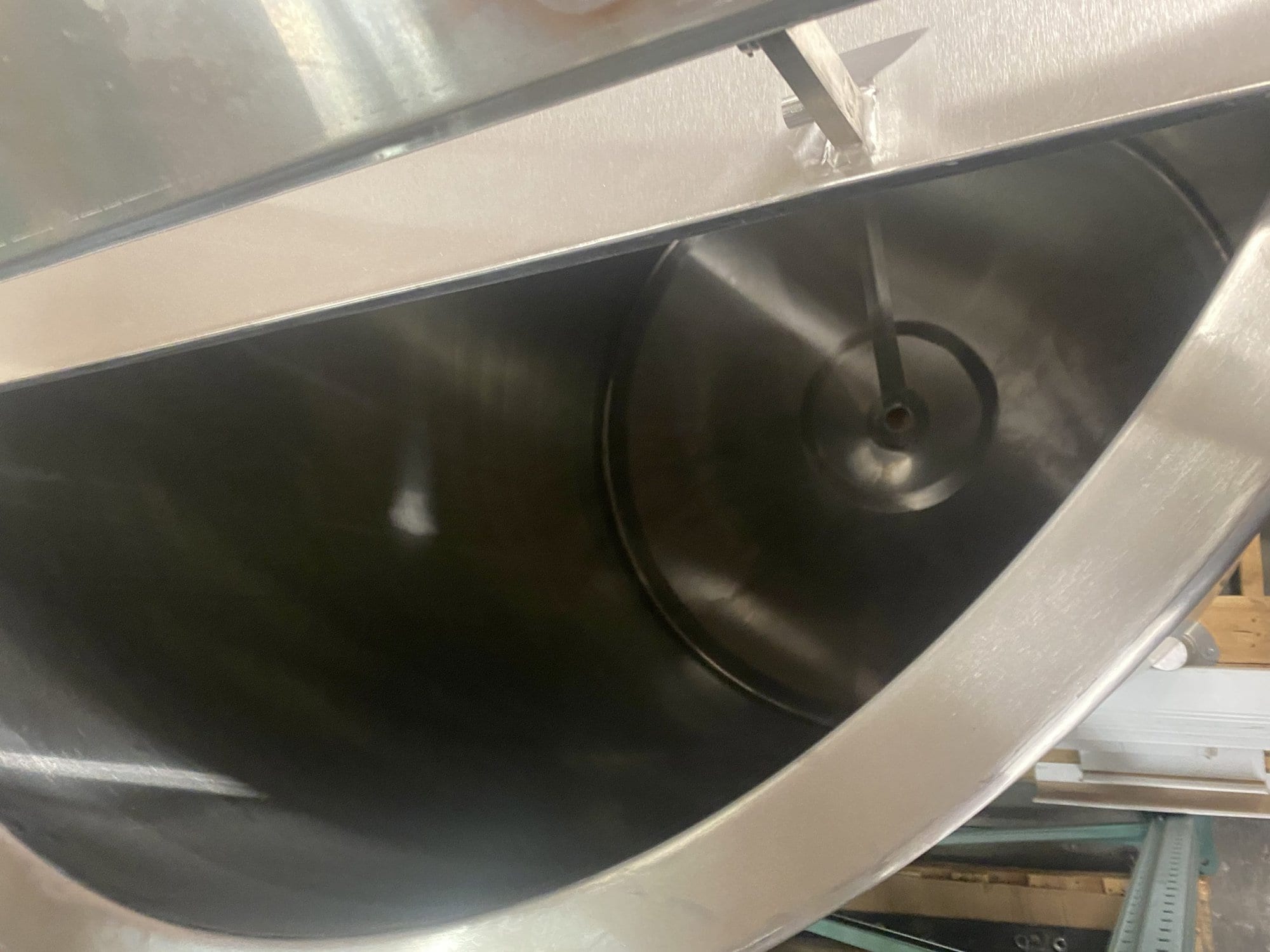 G & F 500 Gallon V Rotor Mixer Stainless Steel 1HP - NEVER USED - Image 6