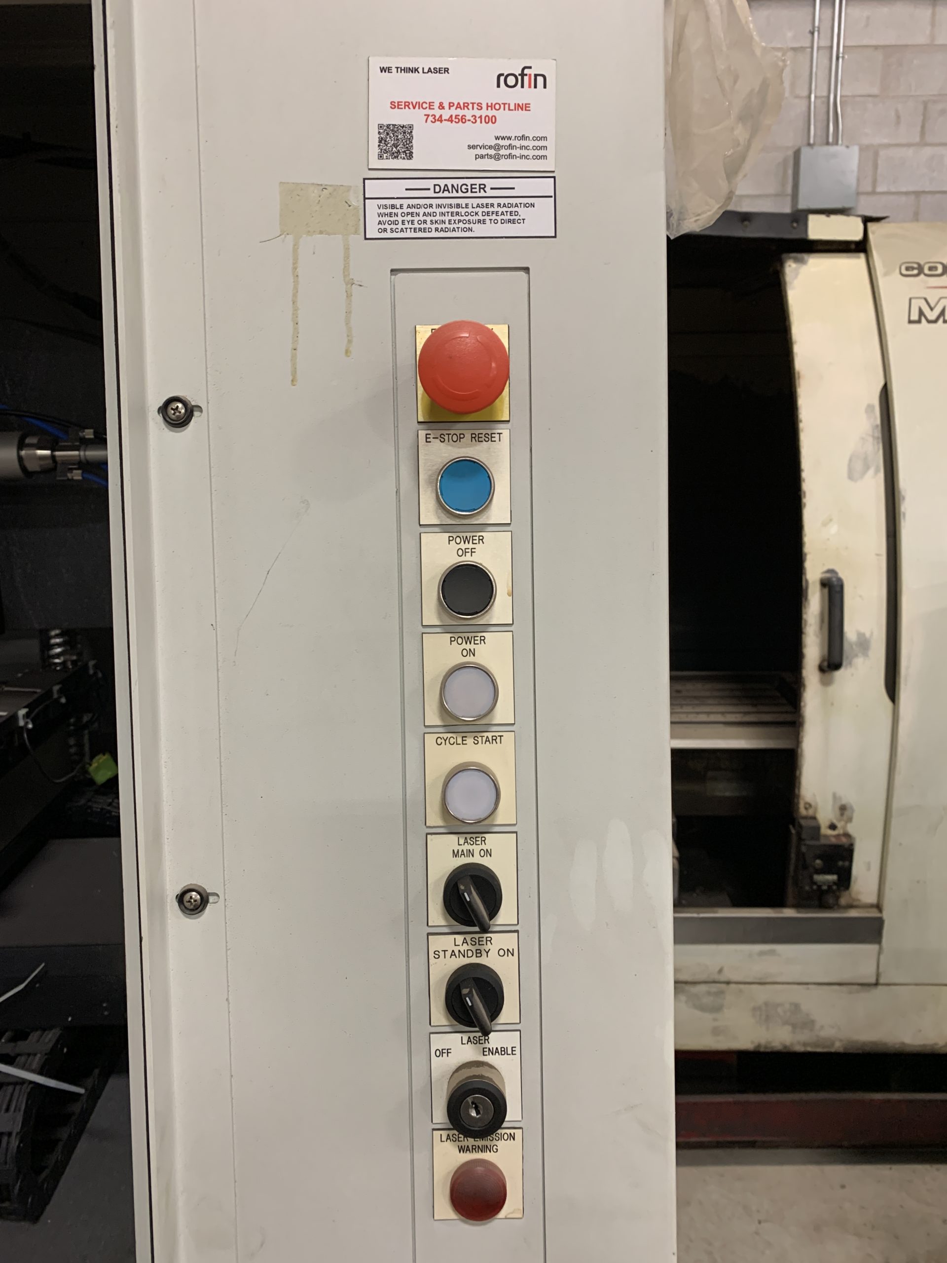 1000 watt Rofin-Sinar UW180GF Workstation Fiber Laser, 2014 - Image 10
