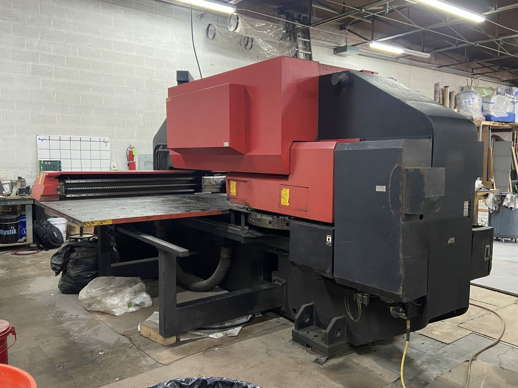 33 Ton Amada Pega 357 CNC Turret Punch, 1994 - *REBUILT IN 2022* 45 Station 4 Auto Index, 04PC Control, New Ram Bushing & Seals - Image 2