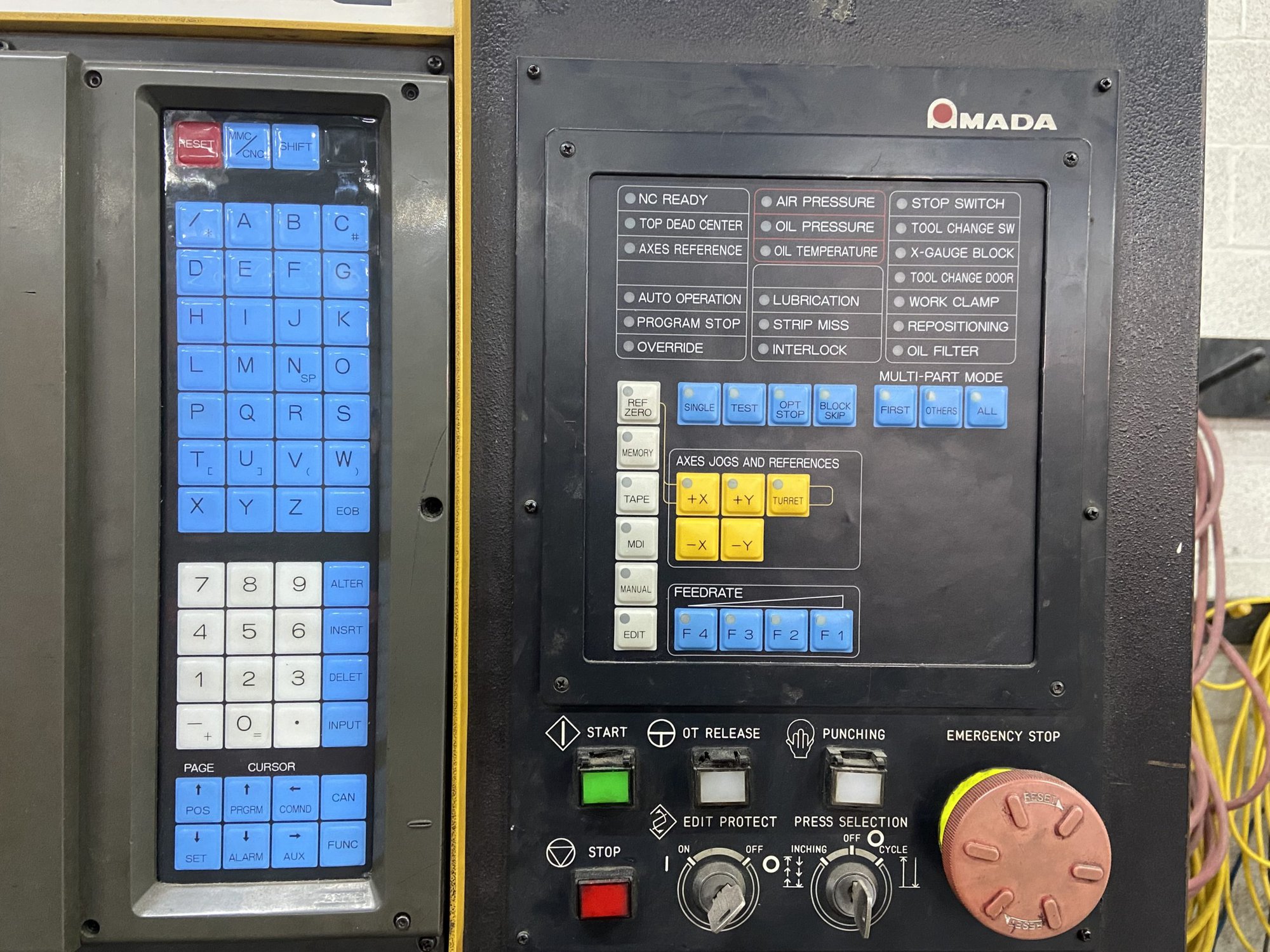 33 Ton Amada Pega 357 CNC Turret Punch, 1994 - *REBUILT IN 2022* 45 Station 4 Auto Index, 04PC Control, New Ram Bushing & Seals - Image 12