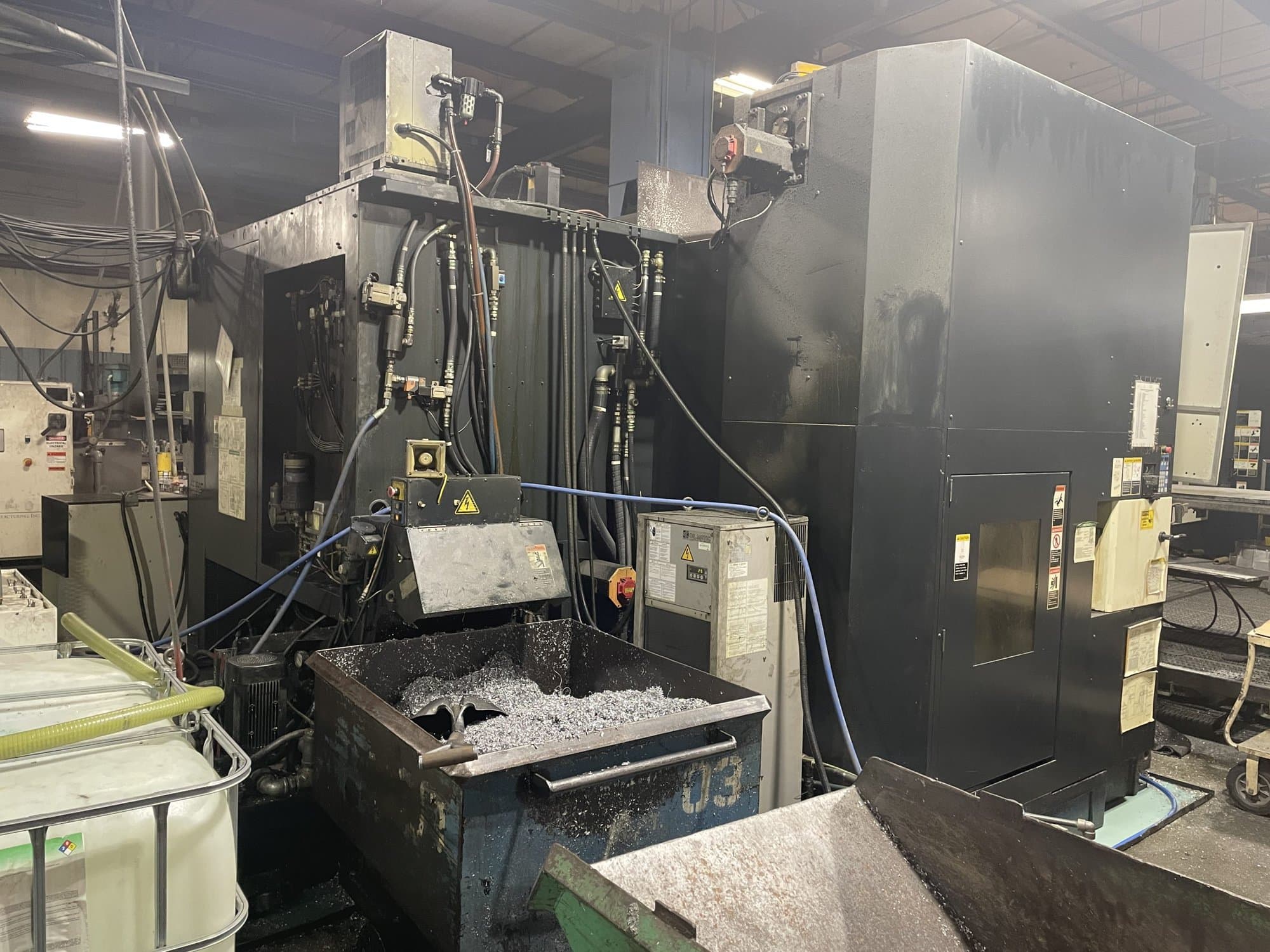 Makino A71 500mm HMC, 2009 - Full 4th Axis, Hi Pressure TSC, Live Hydraulics - Image 12