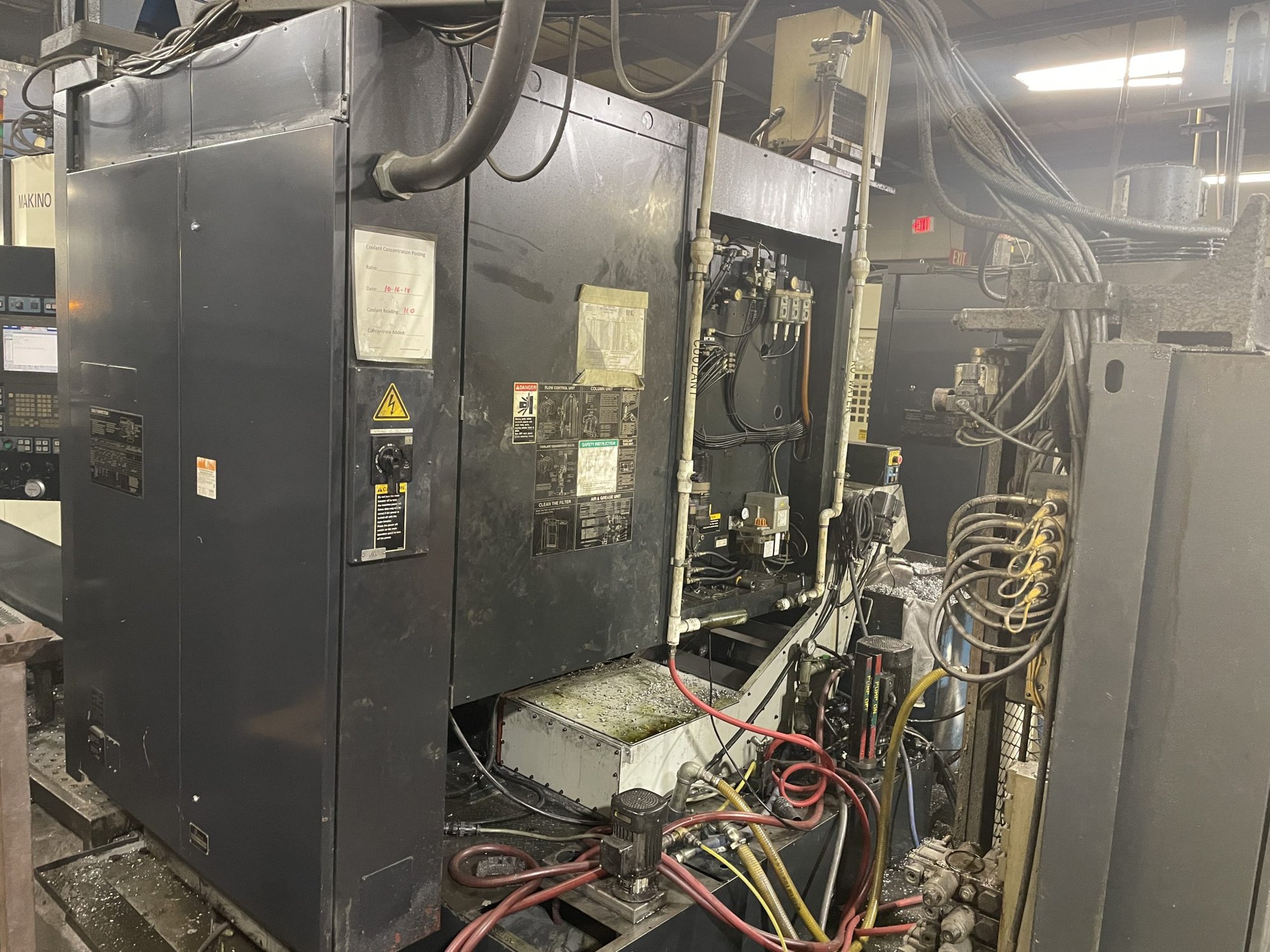 Makino A71 500mm HMC, 2009 - Full 4th Axis, Hi Pressure TSC, Live Hydraulics, Pre Removal Offers Accepted - Image 6