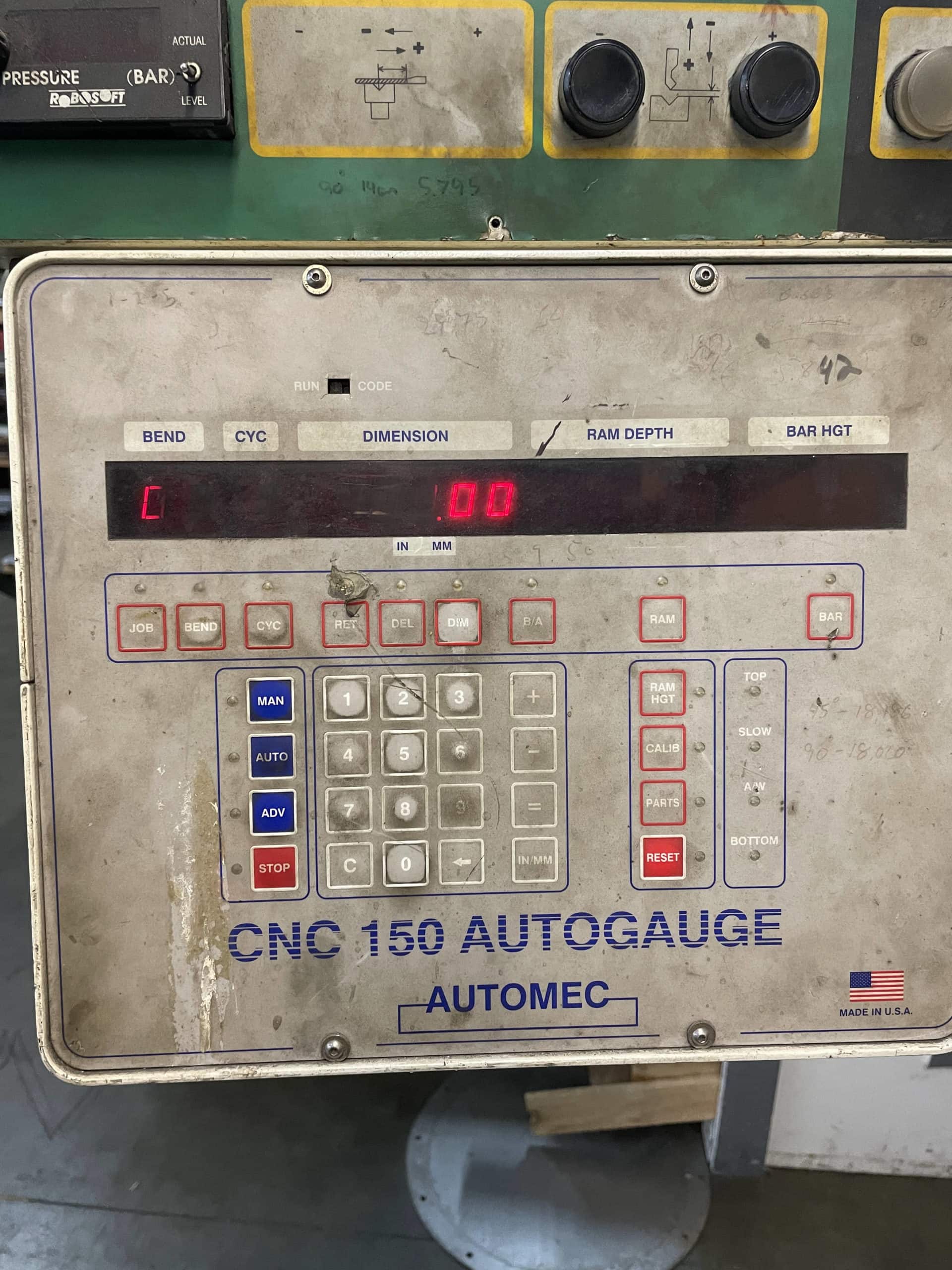 200 Ton x 12' Haco Atlantic CNC Press Brake, 1999 - Lots of Tooling Included - Image 2