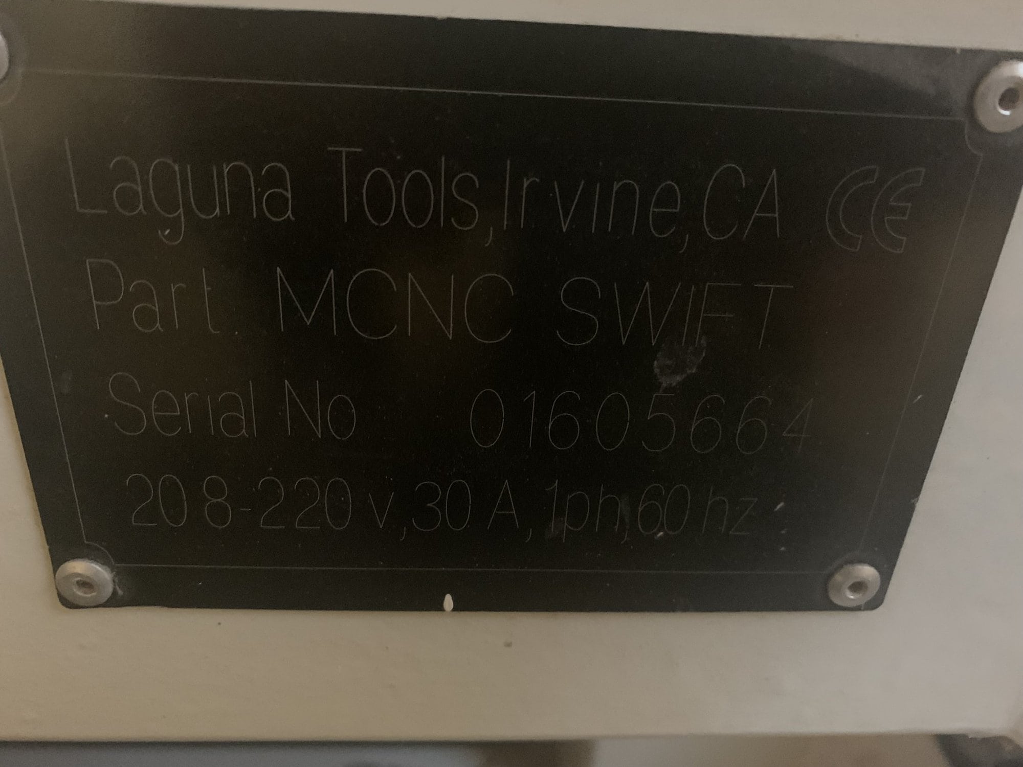 4' x 4' Laguna Swift CNC Router, 2016 - Image 4