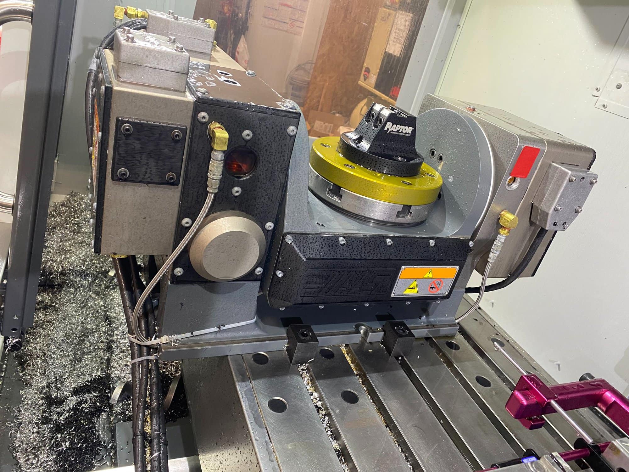 Haas TR200Y 5-Axis Trunnion, Rotary Table, 2019 - Little Use