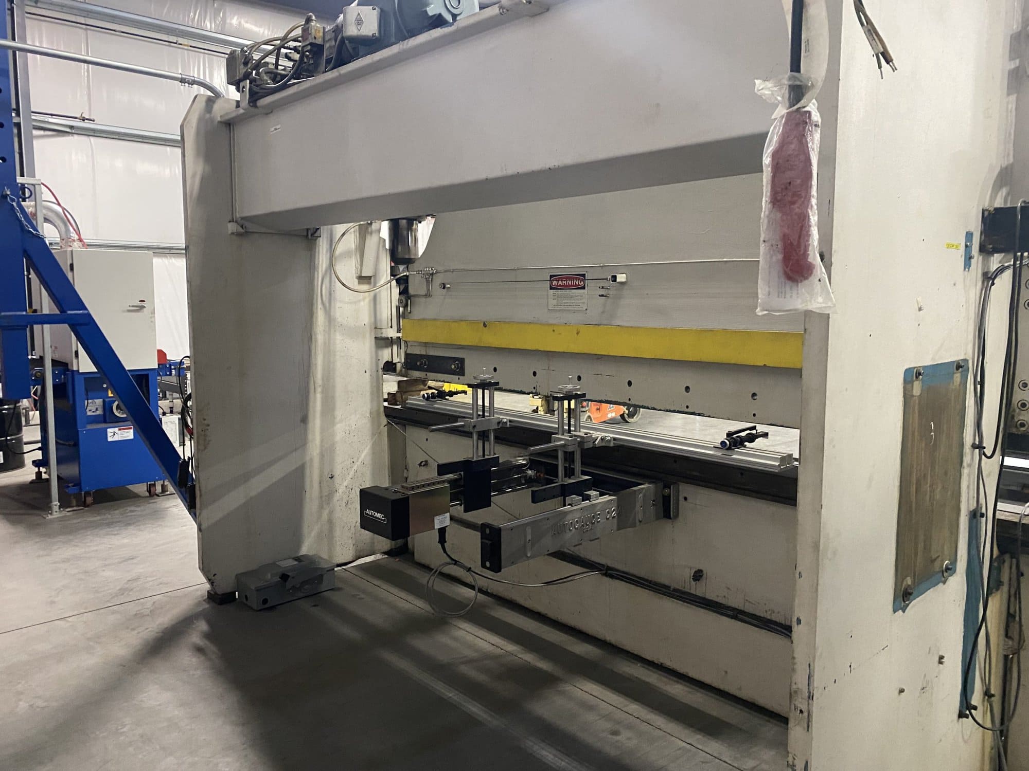 165 Ton x 12' Pacific J165-12 Press Brake, 1983 - Automec Backgauge System, Tooling Included - Image 3