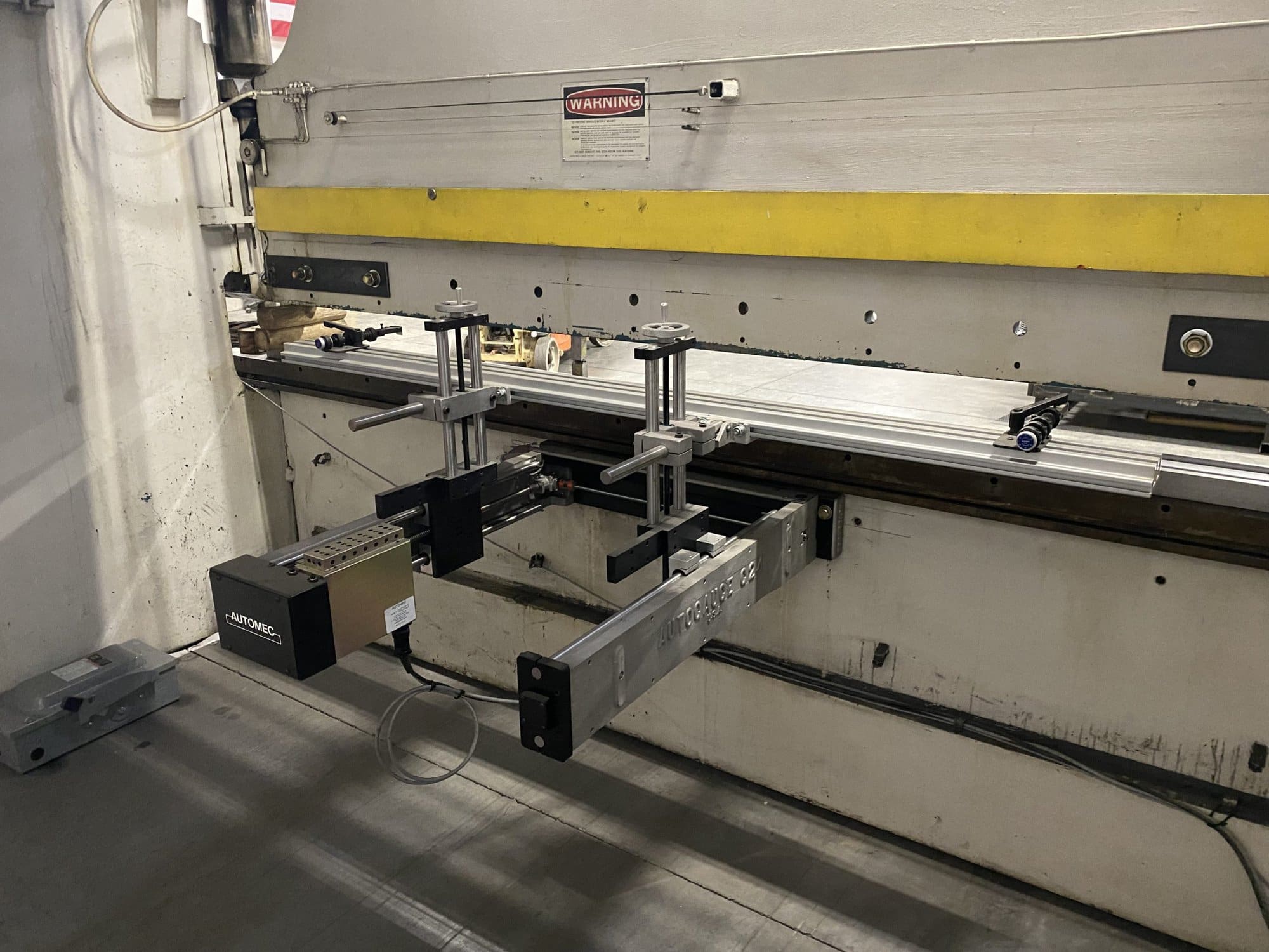 165 Ton x 12' Pacific J165-12 Press Brake, 1983 - Automec Backgauge System, Tooling Included - Image 2