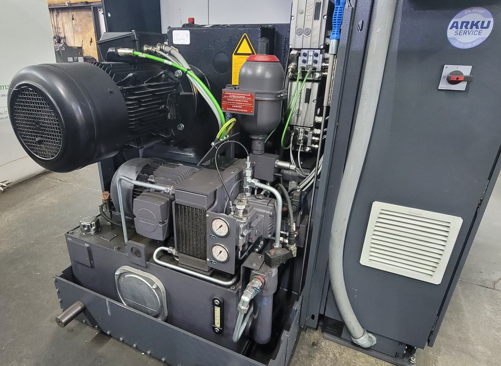 Arku FlatMaster 55165 Leveling Machine, 2019 - Low Hours - Image 8