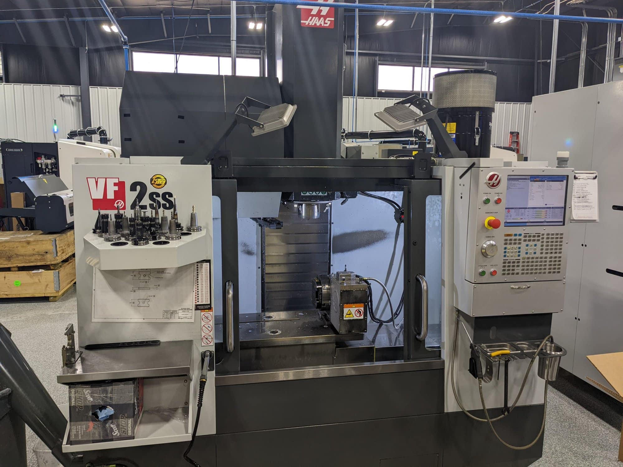 Haas VF-2SS VMC, 2018 - WIPS, TSC, HSM, HRC210 Rotary