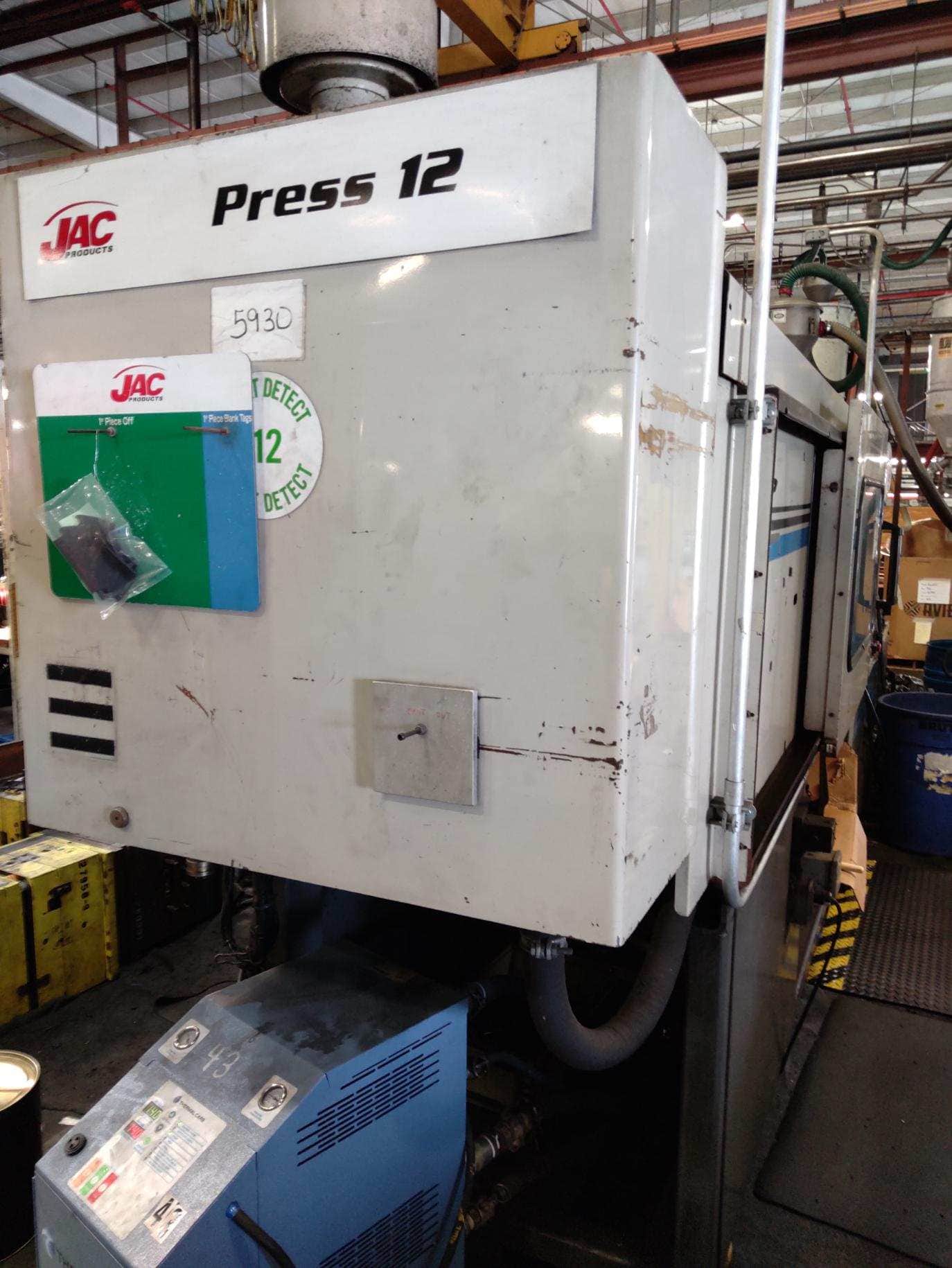 250 Ton, 29oz Cincinnati VH 250-29 Plastic Injection Molding Machine, 1993 - Image 4