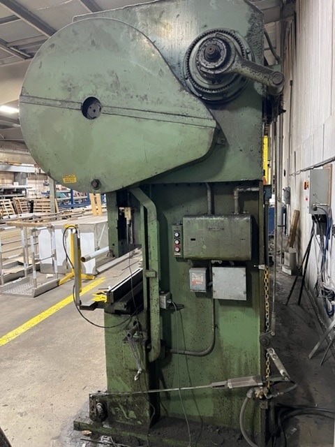 150 Ton x 12' Cyril Bath 15012 Mechanical Press Brake - Image 3