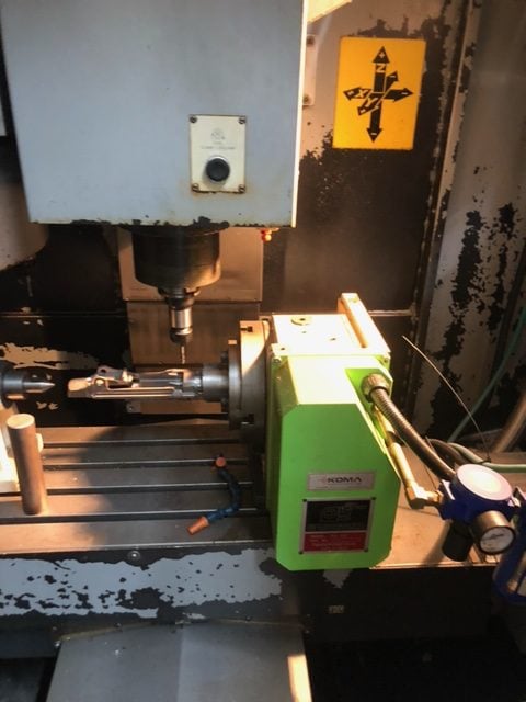 Sharp SV-2412S VMC, 2011 - 4th Axis Rotary Included, Rigid Tapping, Available Immediately - Image 5