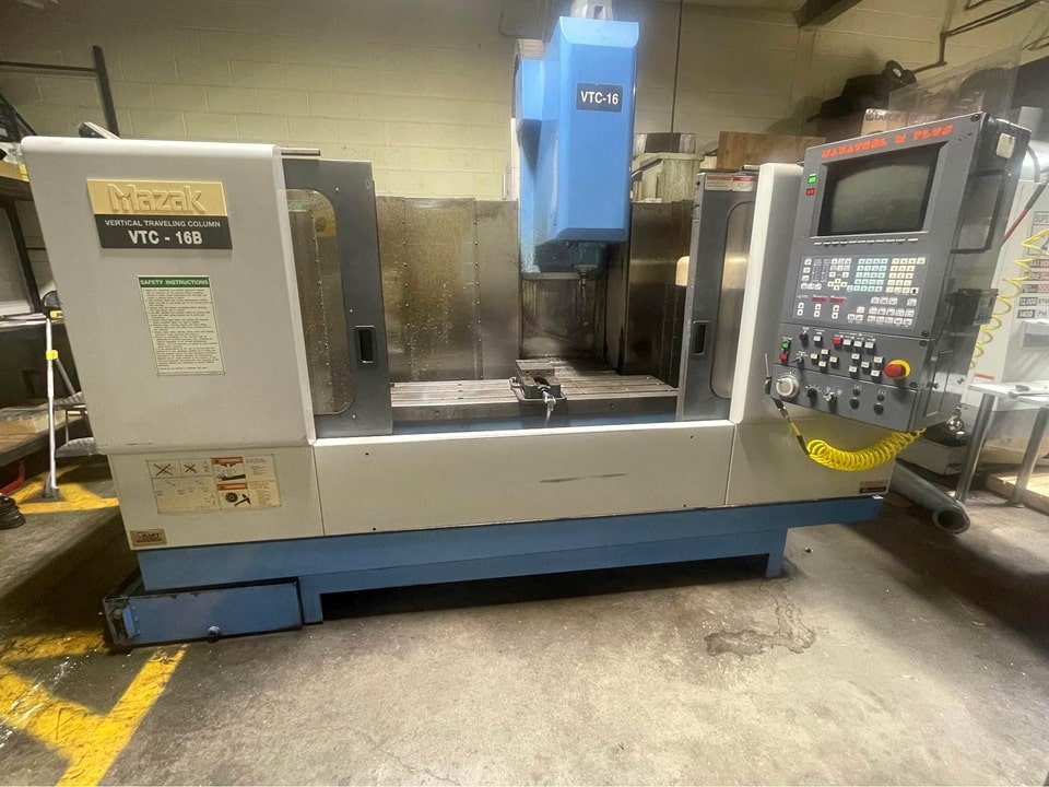 Mazak VTC -16B, 1997 - Under Power