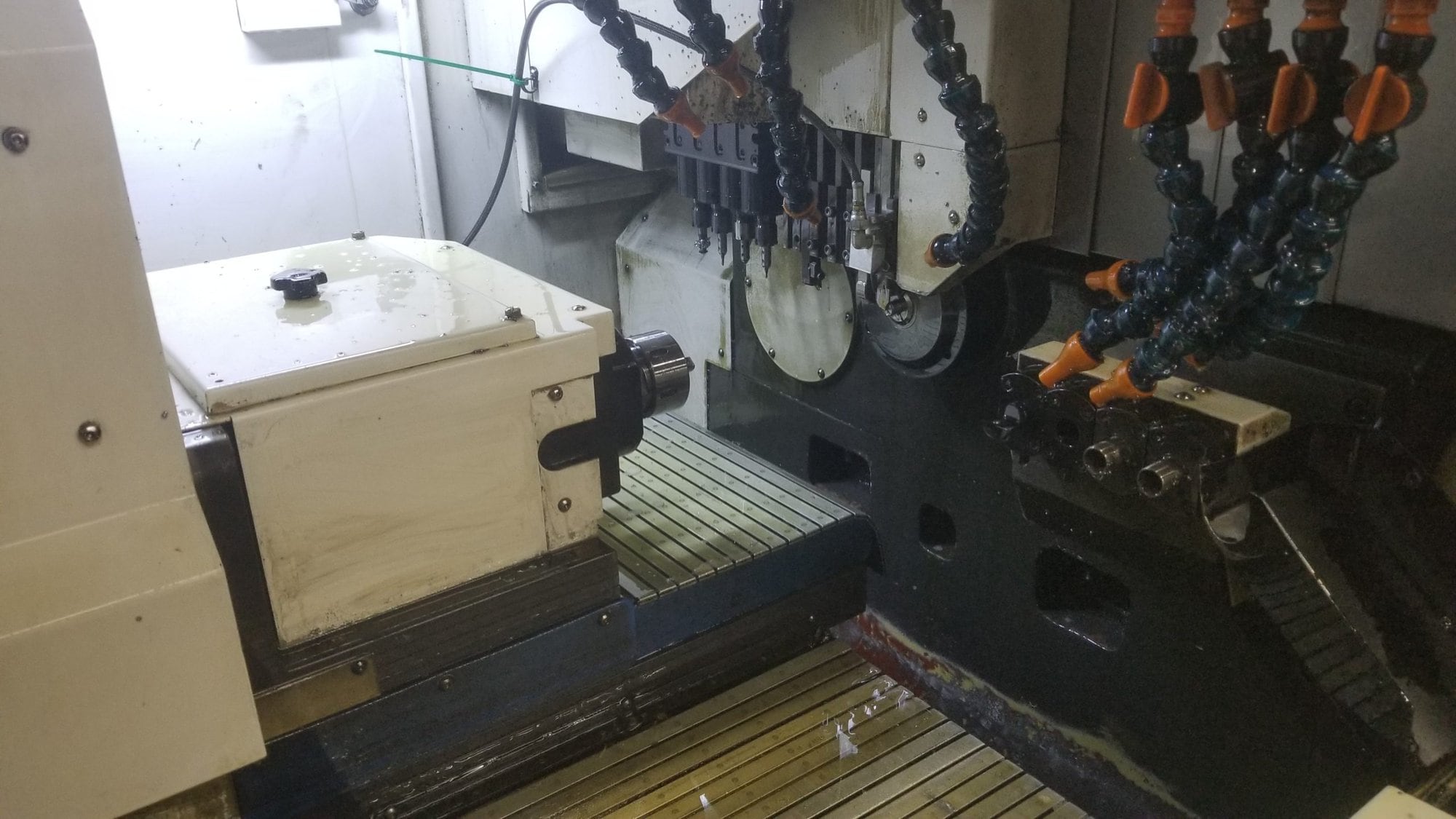 KSI TS 205 CNC Swiss Lathe, 2015 - High Pressure Coolant, BWG Barloader, Sub Spindle, Mist Collector - Image 11