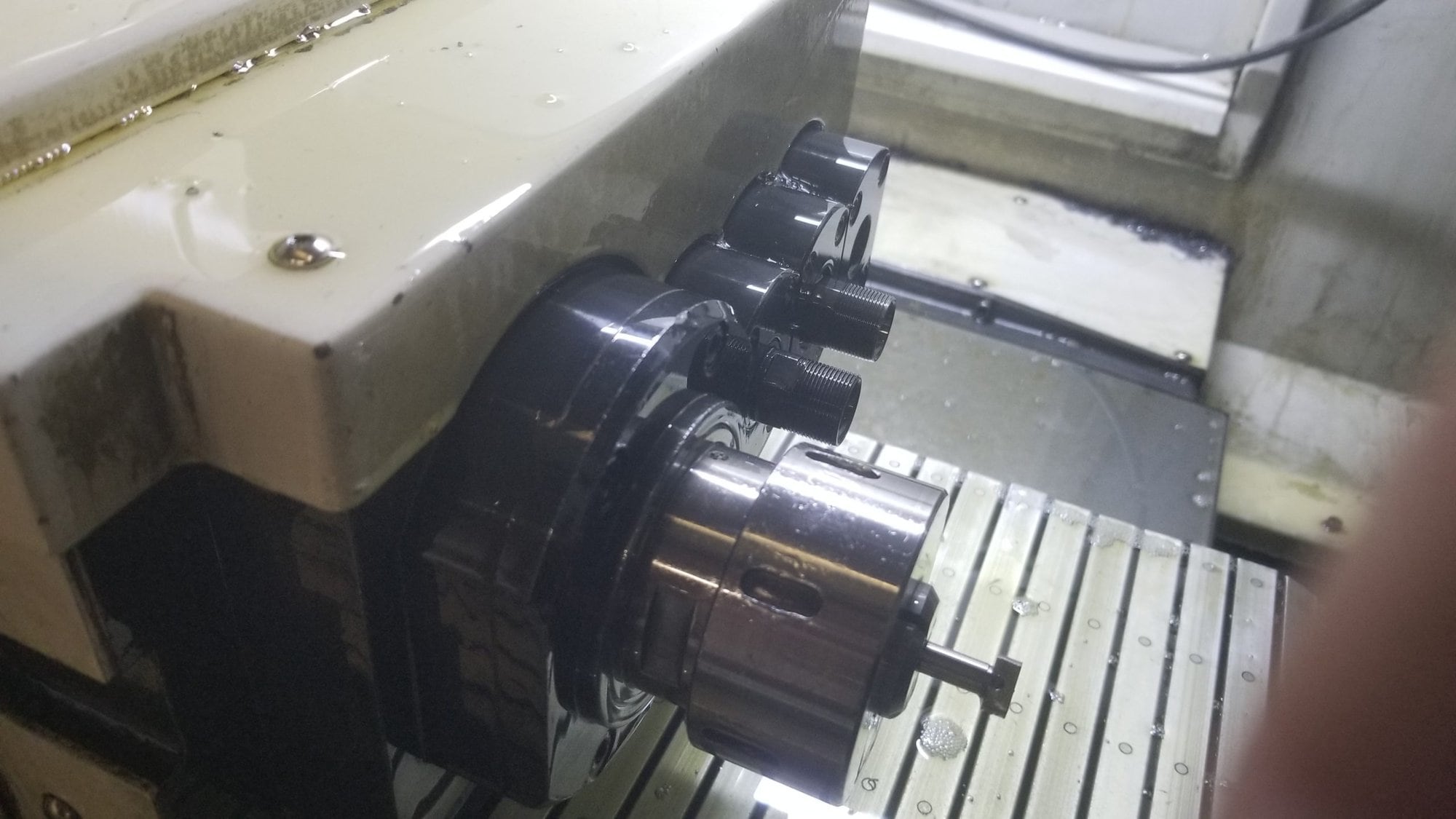 KSI TS 205 CNC Swiss Lathe, 2015 - High Pressure Coolant, BWG Barloader, Sub Spindle, Mist Collector - Image 6