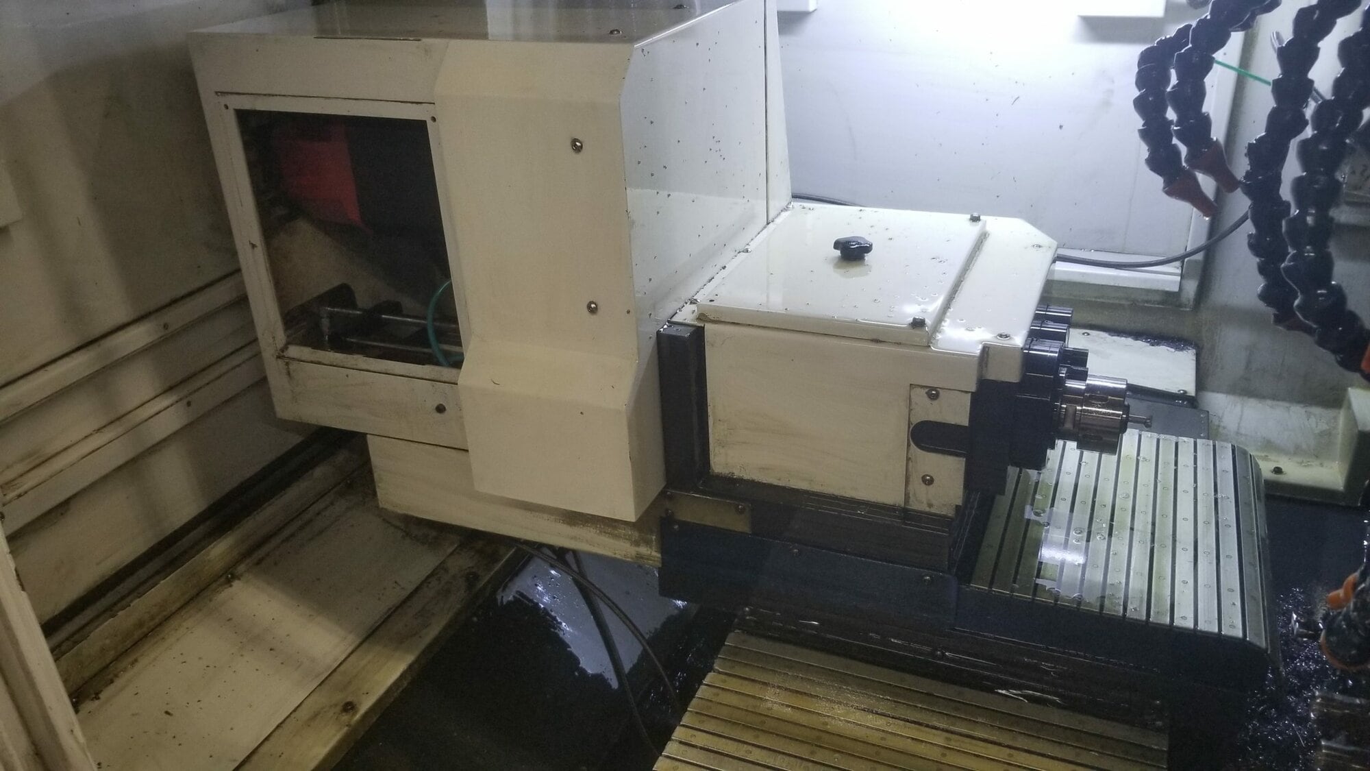 KSI TS 205 CNC Swiss Lathe, 2015 - High Pressure Coolant, BWG Barloader, Sub Spindle, Mist Collector - Image 8