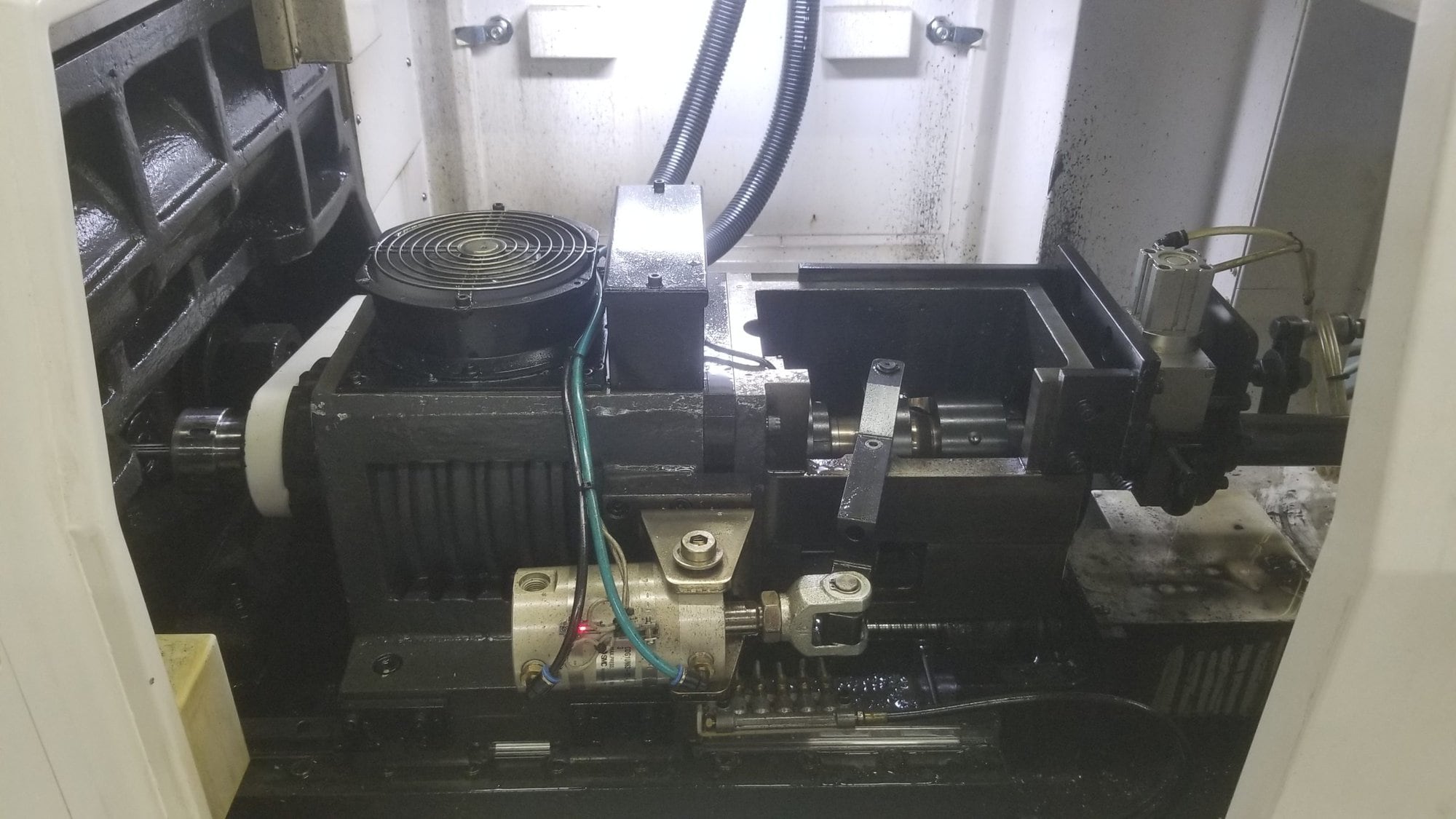 KSI TS 205 CNC Swiss Lathe, 2015 - High Pressure Coolant, BWG Barloader, Sub Spindle, Mist Collector - Image 9