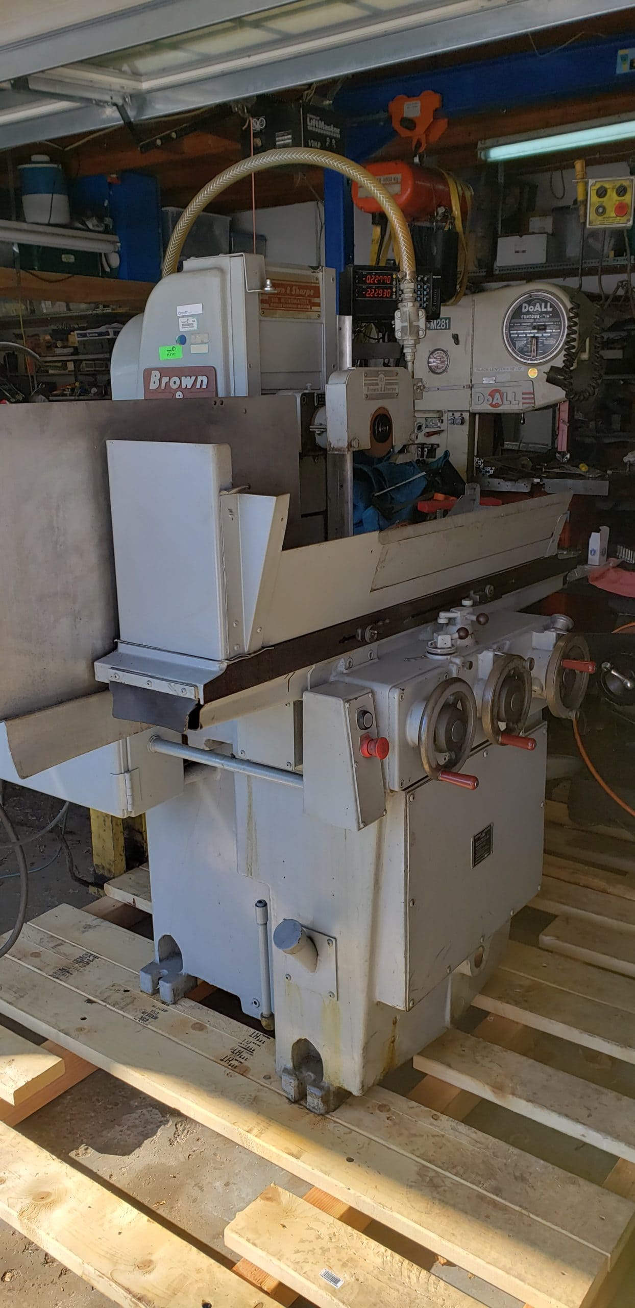 Browne & Sharpe 618 Micromaster 2 Axis Surface Grinder, 1989
