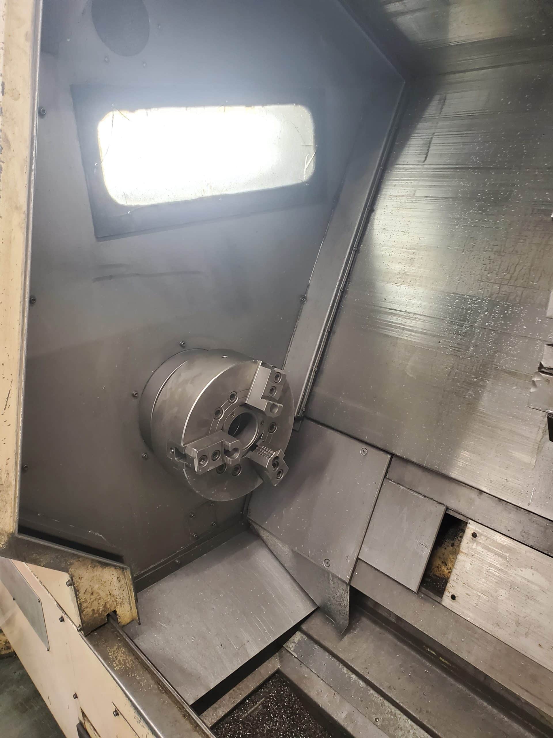 Daewoo Puma 12L CNC Lathe, 1988 - Tailstock, Fanuc Control - Image 3