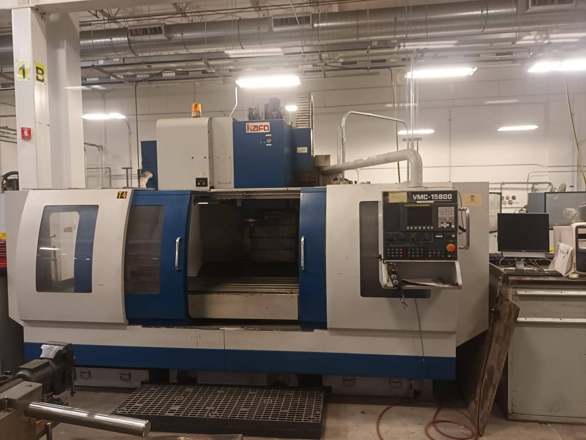 KaFo VMC-15800 CNC VMC, 2006 - 60" x 31" Travels, Fanuc Control